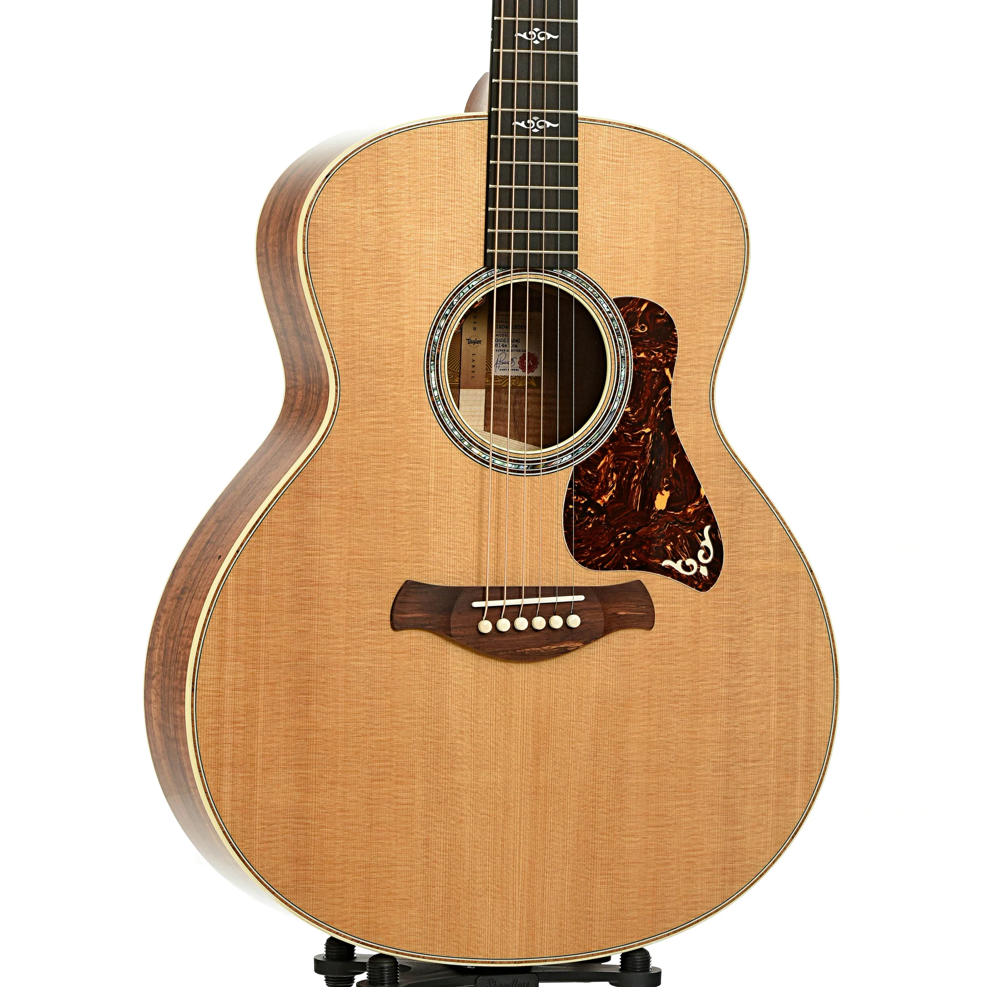Taylor Gold Label 814e Koa Acoustic-Electric Guitar & Case - Image 4