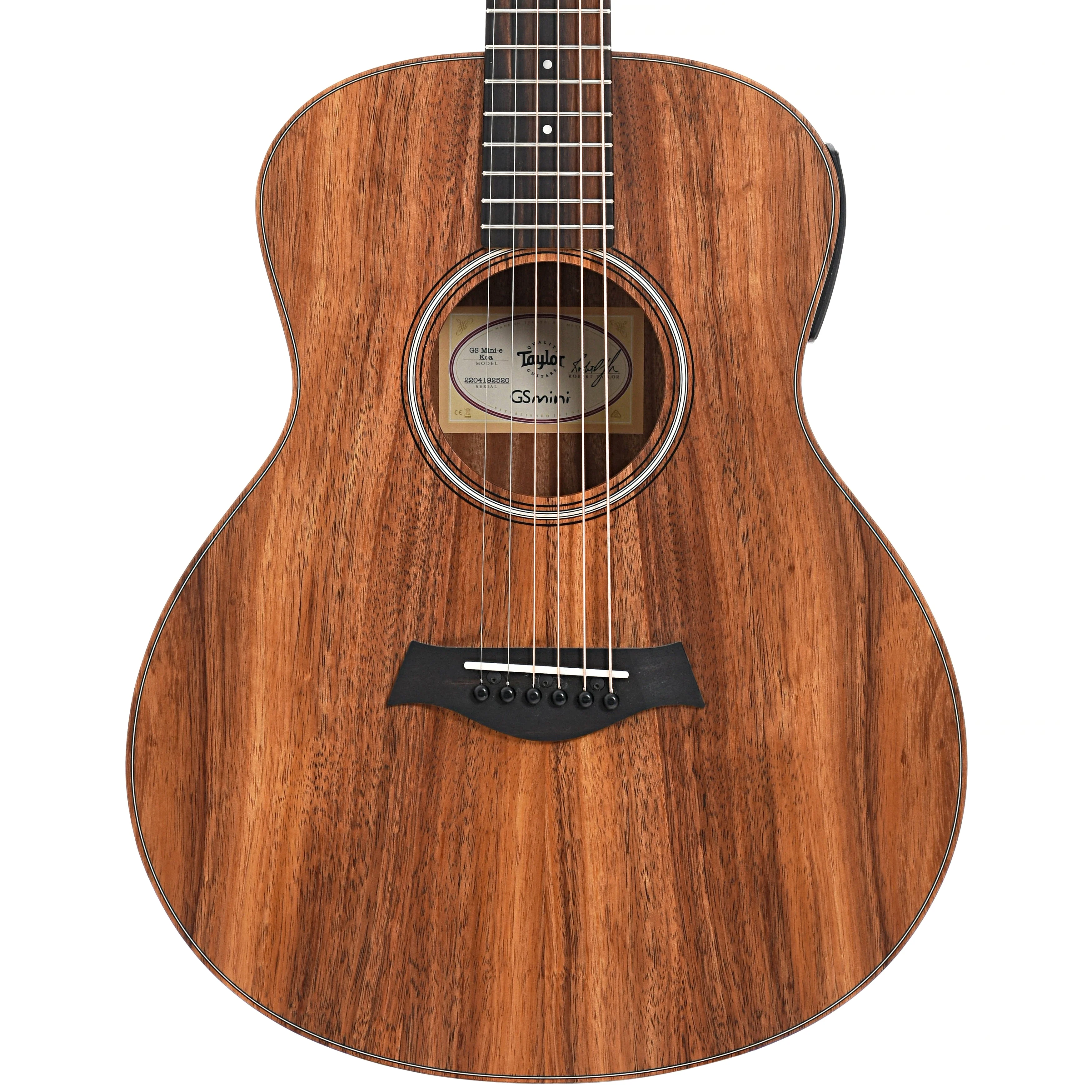 Taylor GS Mini-e Koa Left-Handed Acoustic-Electric Guitar & Gigbag