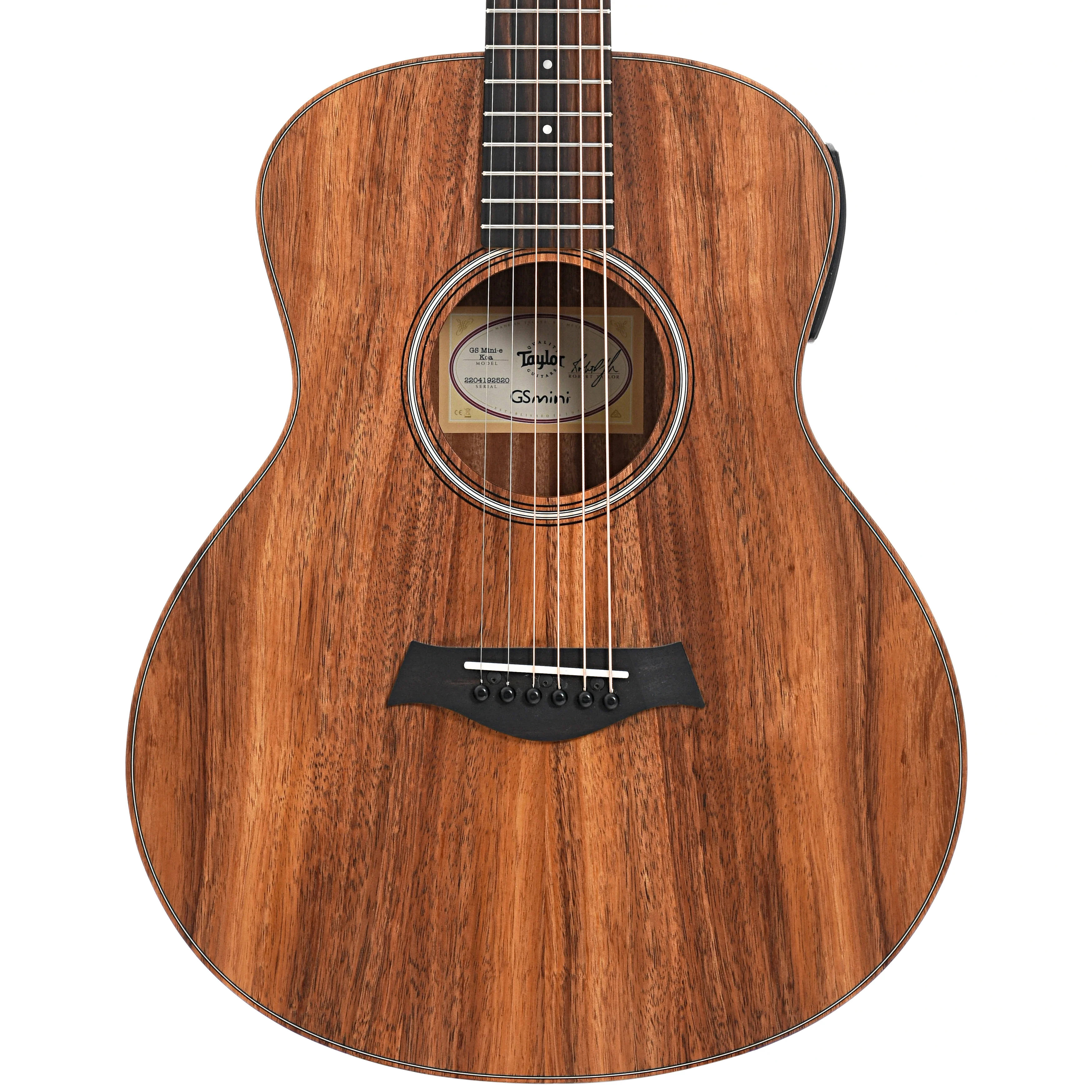 Taylor GS Mini-e Koa Left-Handed Acoustic-Electric Guitar & Gigbag - Image 3