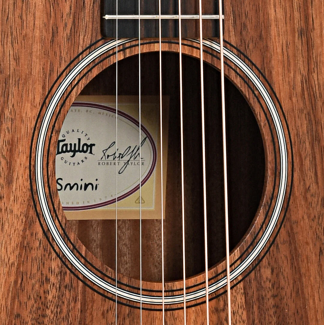 Taylor GS Mini-e Koa Left-Handed Acoustic-Electric Guitar & Gigbag - Image 6