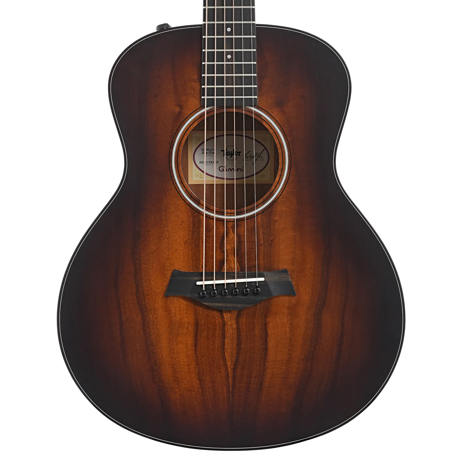Taylor GS Mini-e Koa Plus Acoustic-Electric Guitar & AeroCase - Image 2