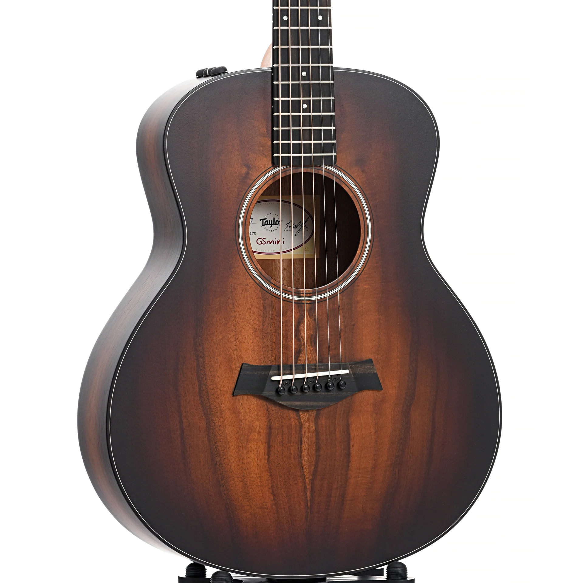 Taylor GS Mini-e Koa Plus Acoustic-Electric Guitar & AeroCase - Image 4