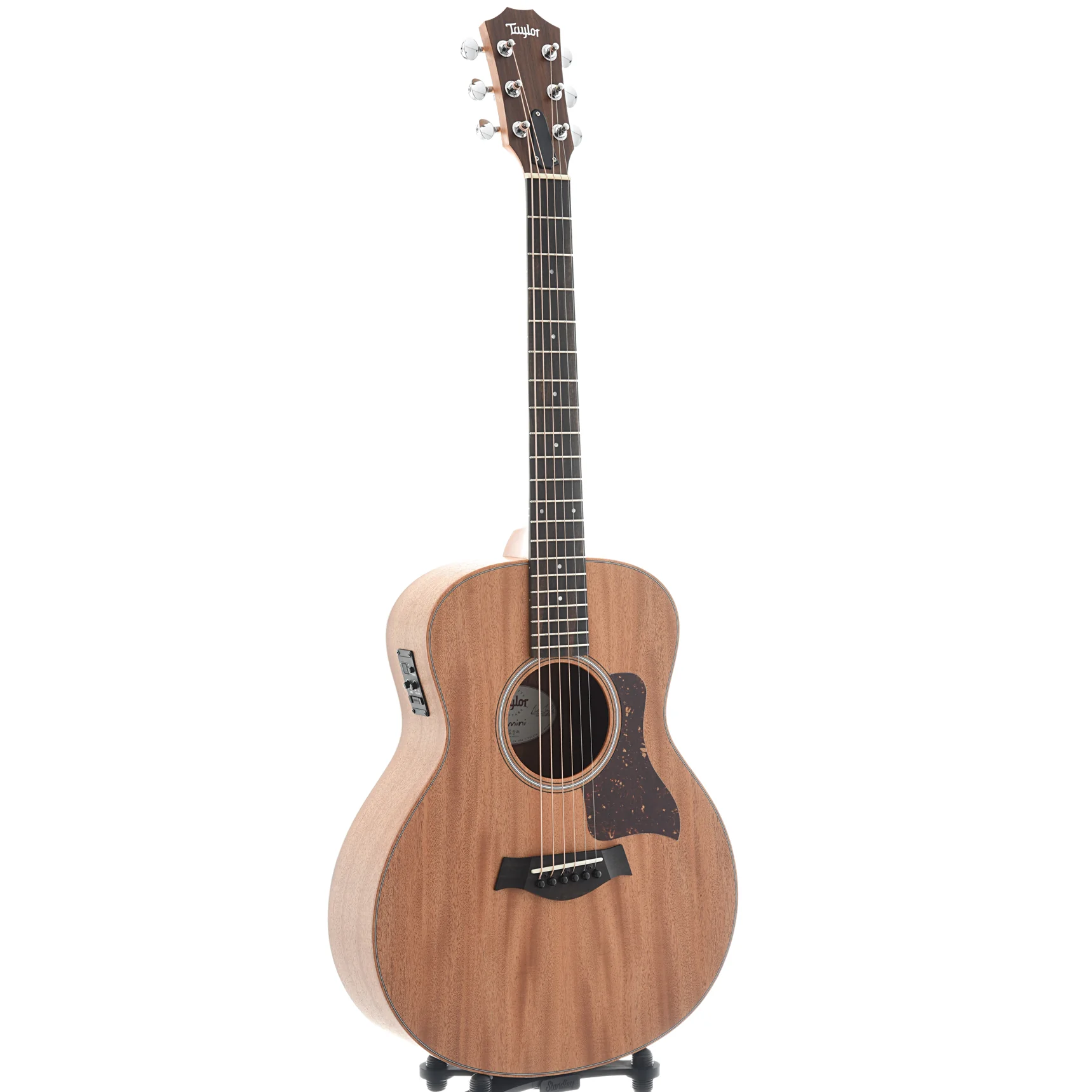Taylor GS Mini-e Mahogany Acoustic-Electric Guitar & Gigbag - Image 12