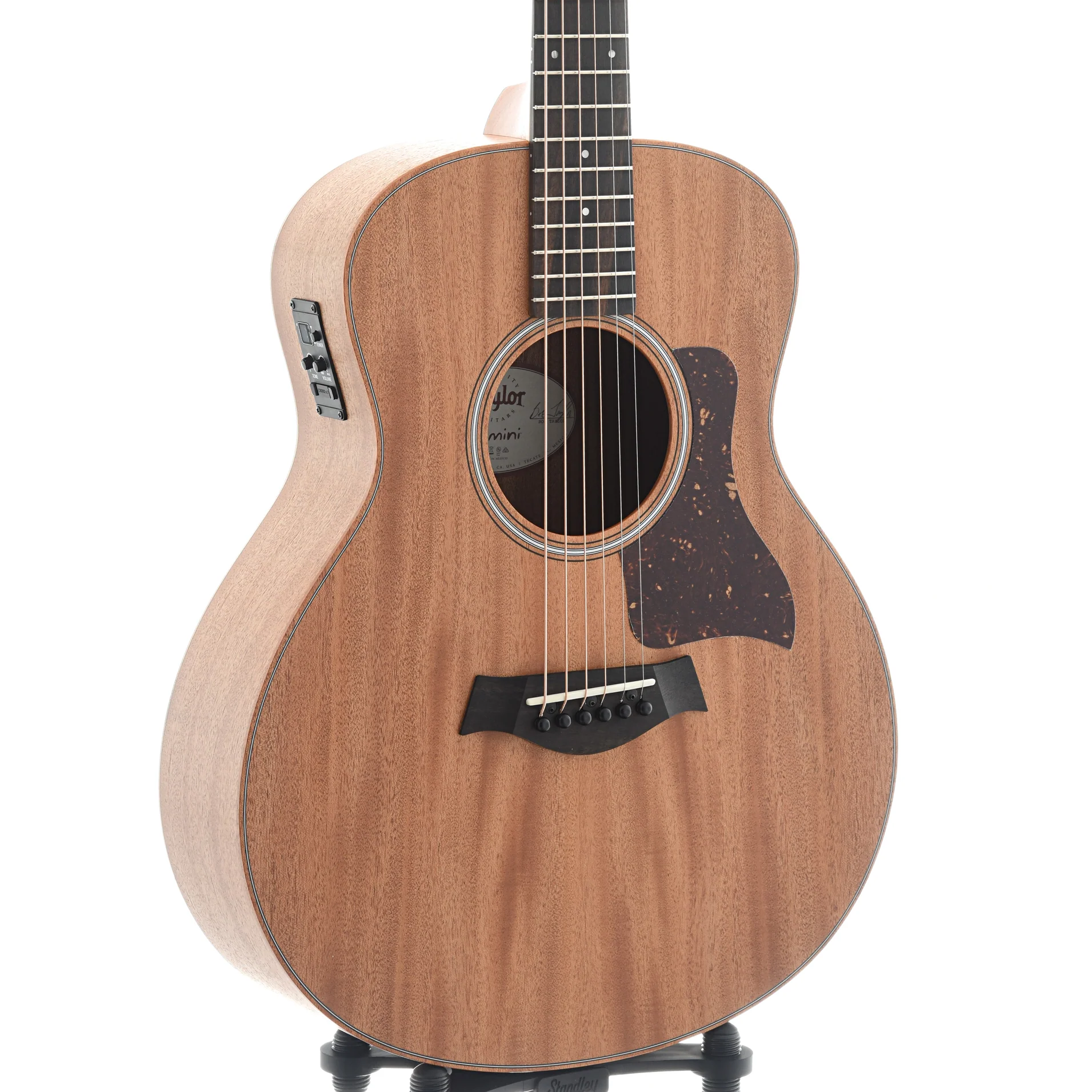 Taylor GS Mini-e Mahogany Acoustic-Electric Guitar & Gigbag - Image 4