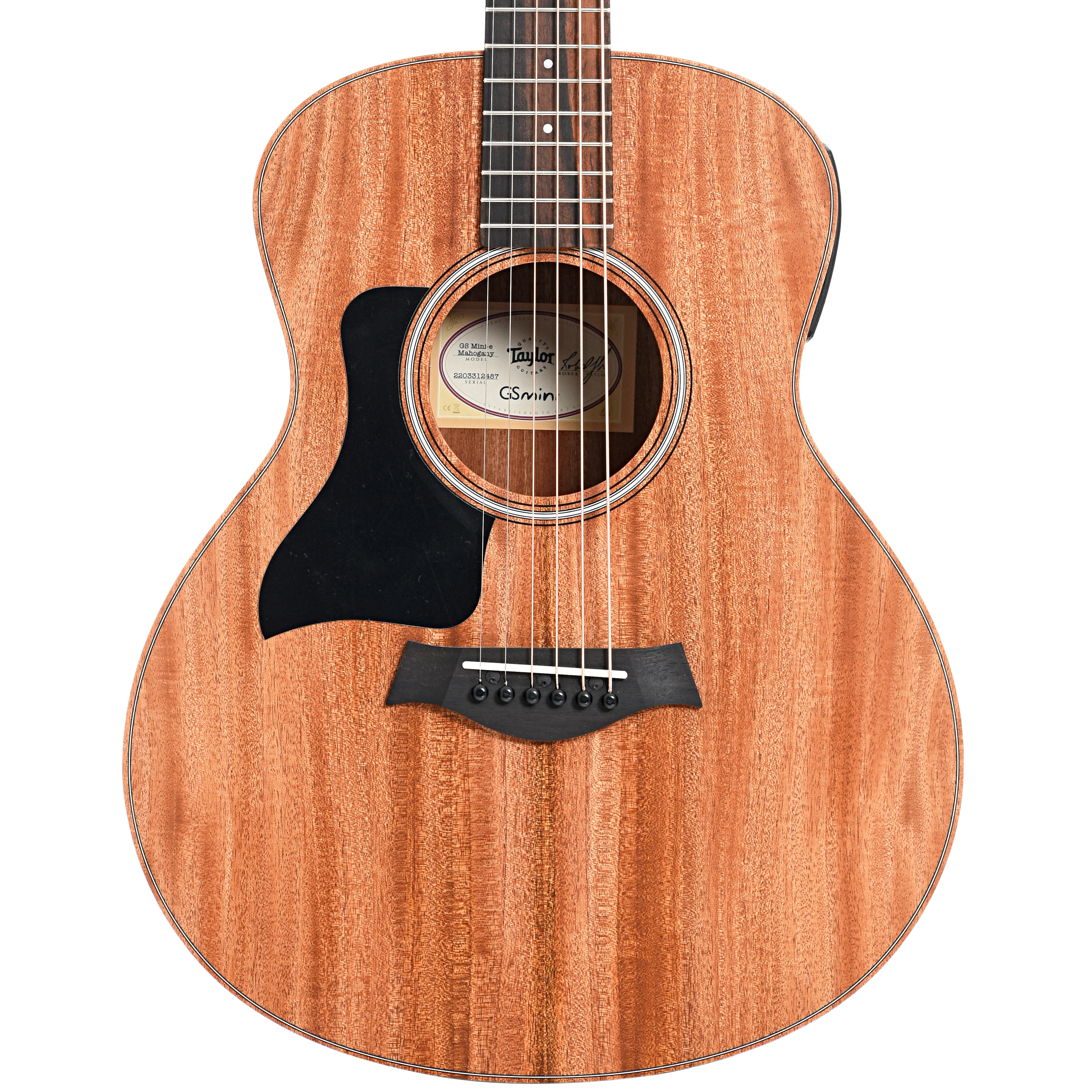 Taylor GS Mini-e Mahogany Left-Handed Acoustic-Electric Guitar & Gigbag - Image 2