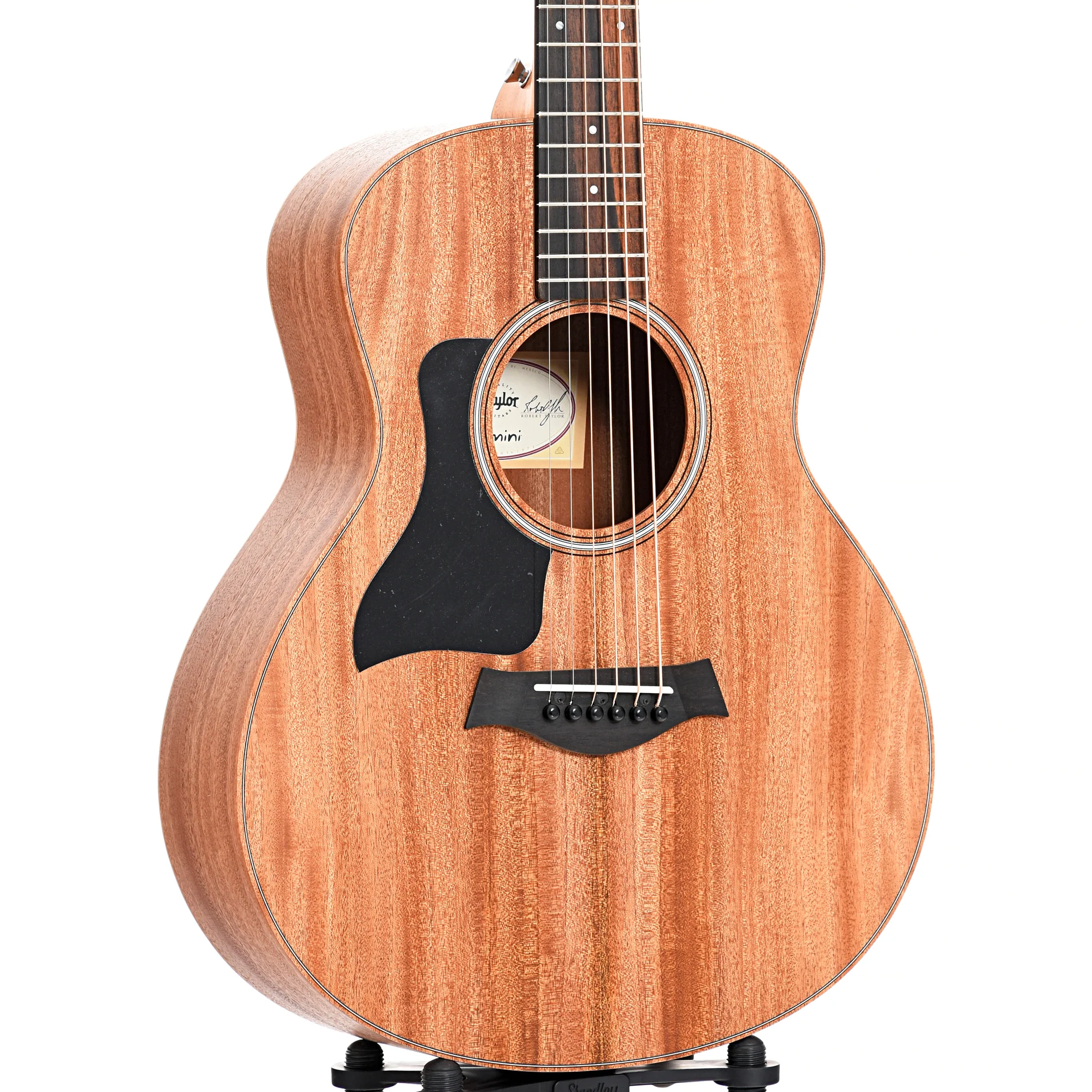 Taylor GS Mini-e Mahogany Left-Handed Acoustic-Electric Guitar & Gigbag - Image 3