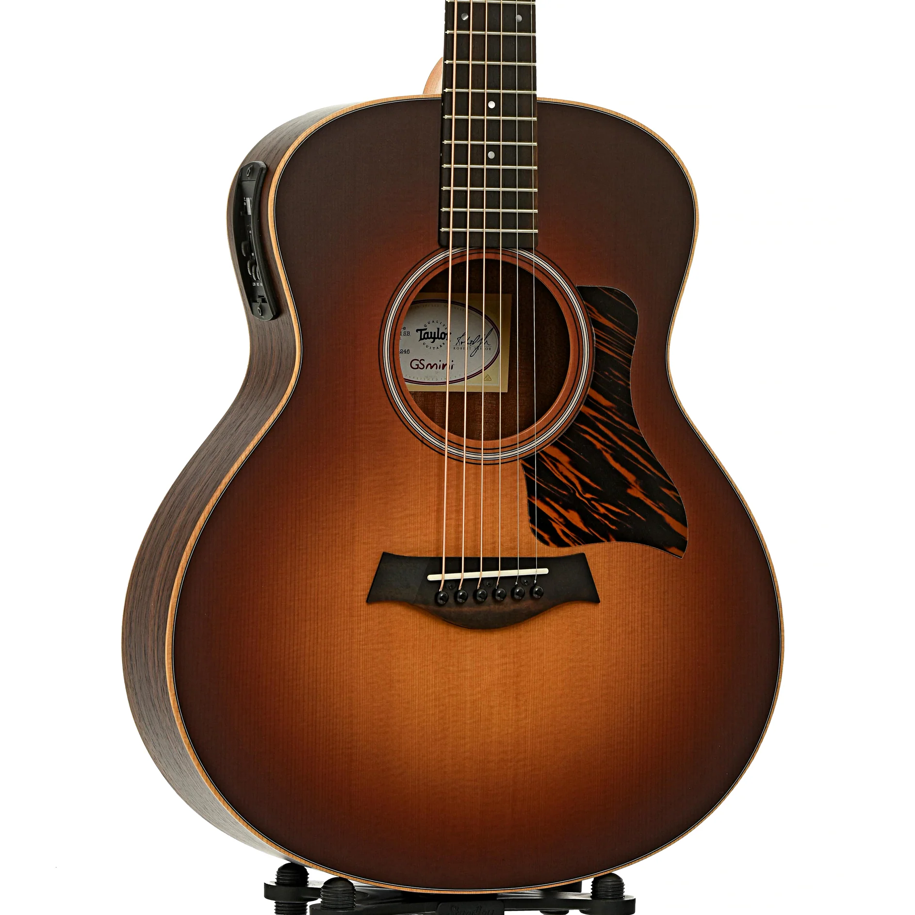 Taylor GS Mini-e Rosewood Sunburst Acoustic-Electric Guitar & Gigbag - Image 4