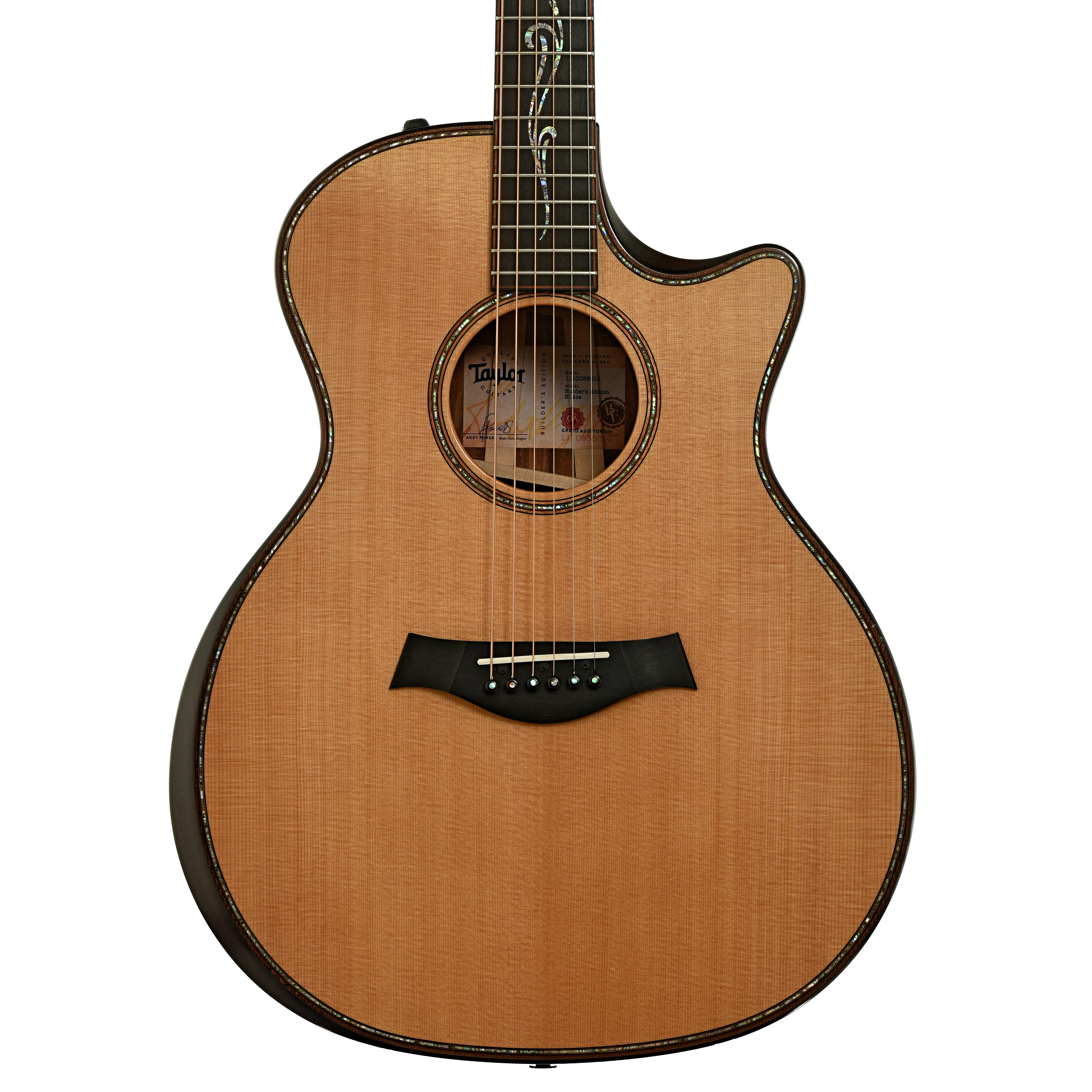 Taylor Builder's Edition K14ce Acoustic-Electric Guitar (2018) - Image 2