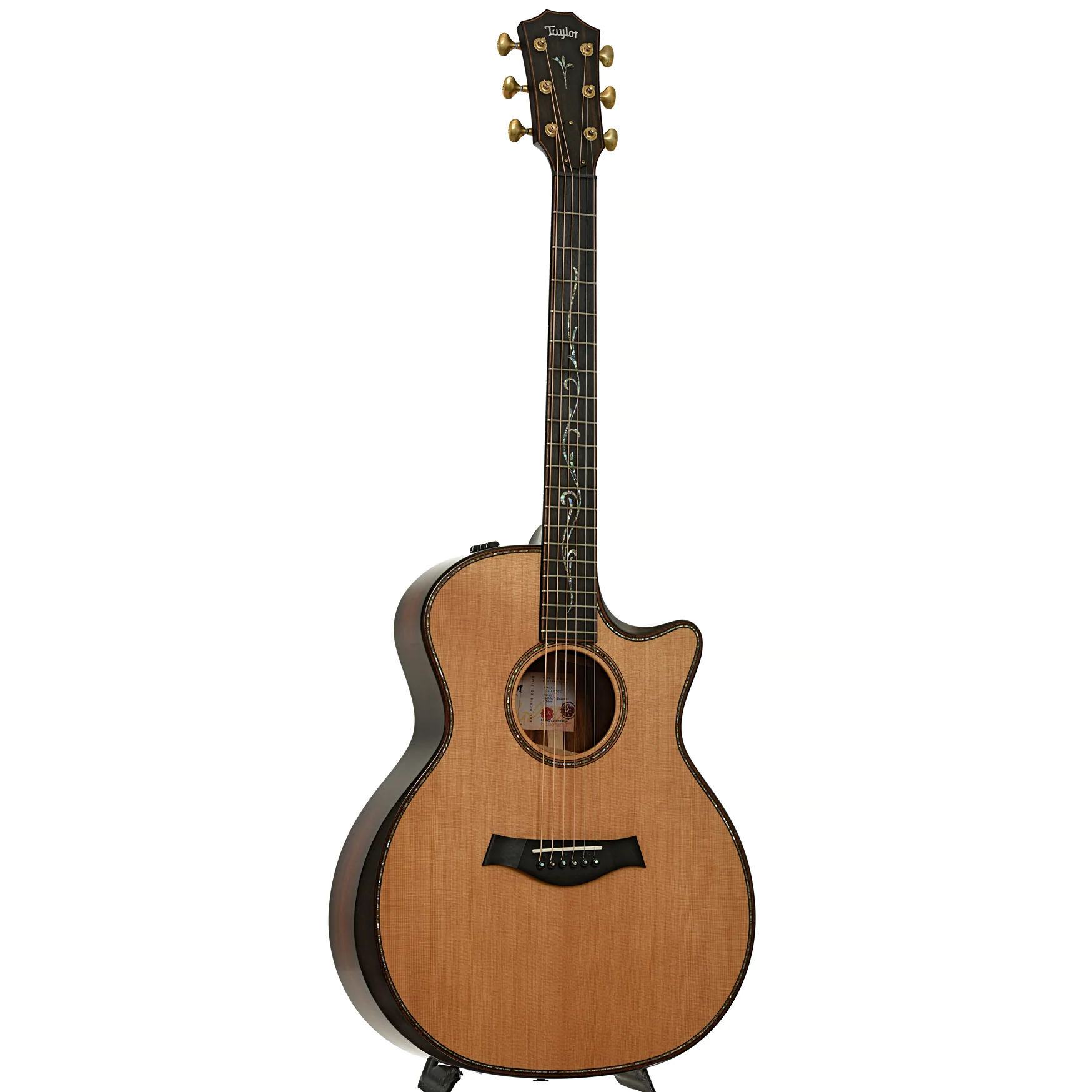 Taylor Builder's Edition K14ce Acoustic-Electric Guitar (2018) - Image 3