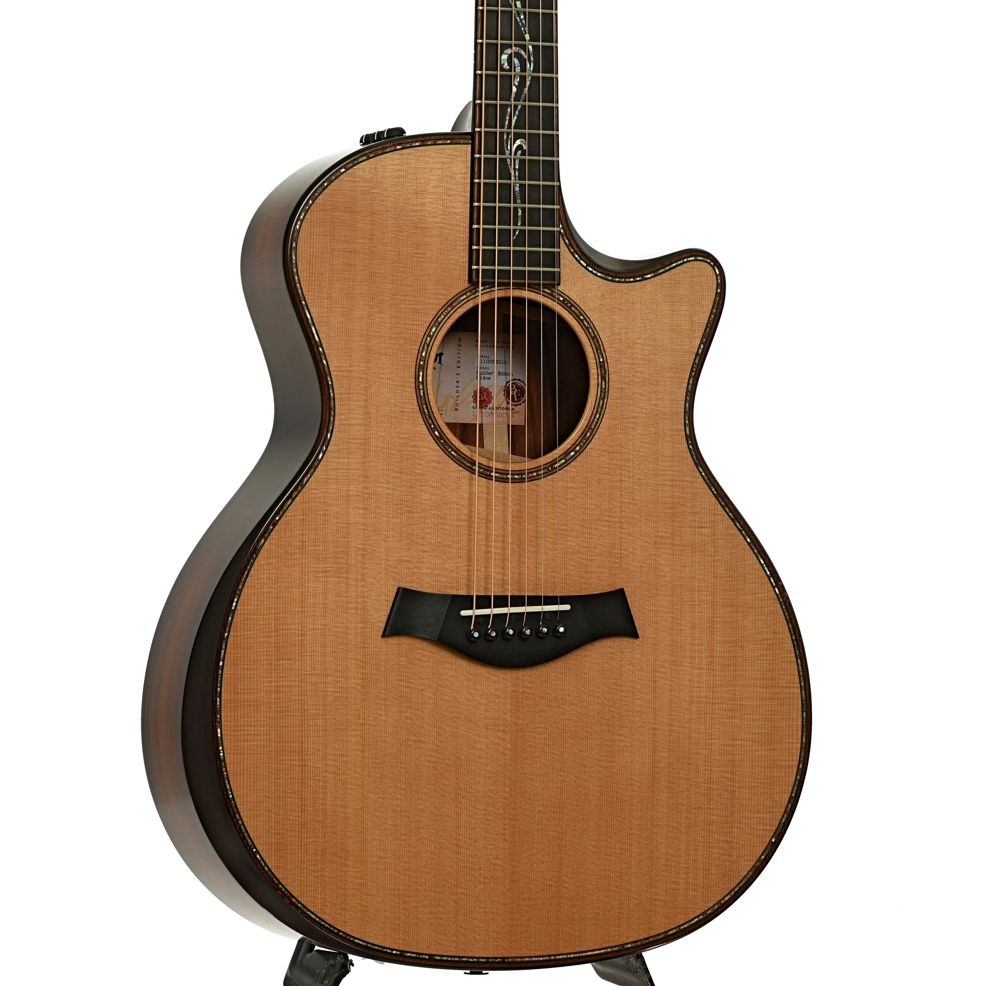 Taylor Builder's Edition K14ce Acoustic-Electric Guitar (2018) - Image 4