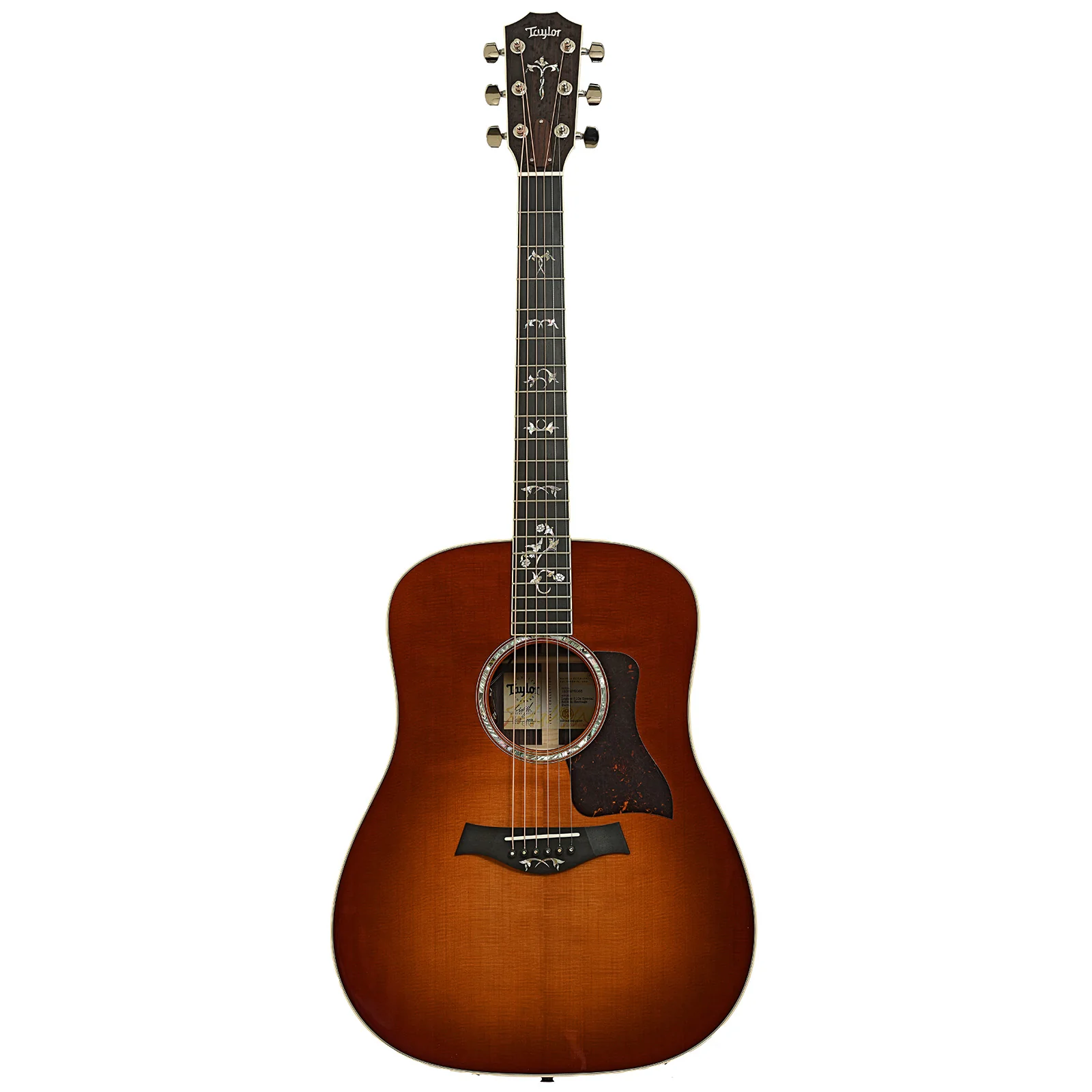 Taylor Legacy 810e Special Edition Heritage Burst Acoustic-Electric Guitar & Case - Image 14