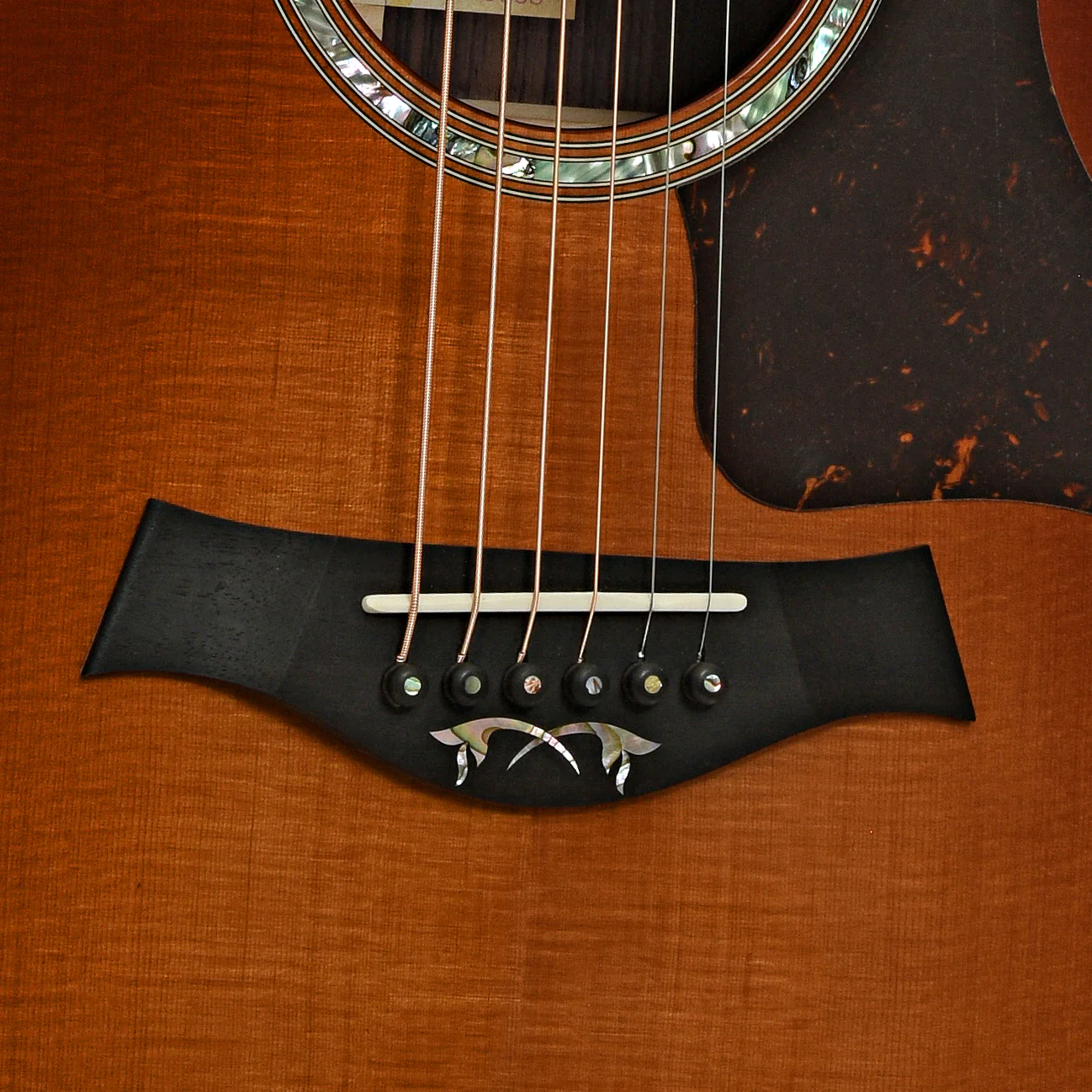 Taylor Legacy 810e Special Edition Heritage Burst Acoustic-Electric Guitar & Case - Image 5