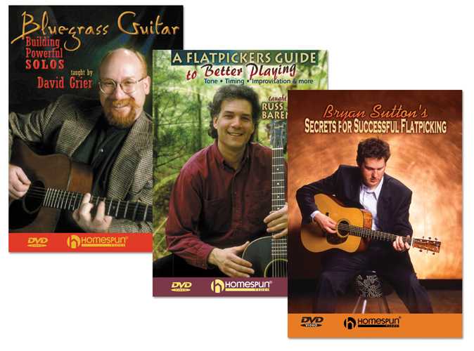 The Aspiring Flatpicker 3-DVD Value Pack