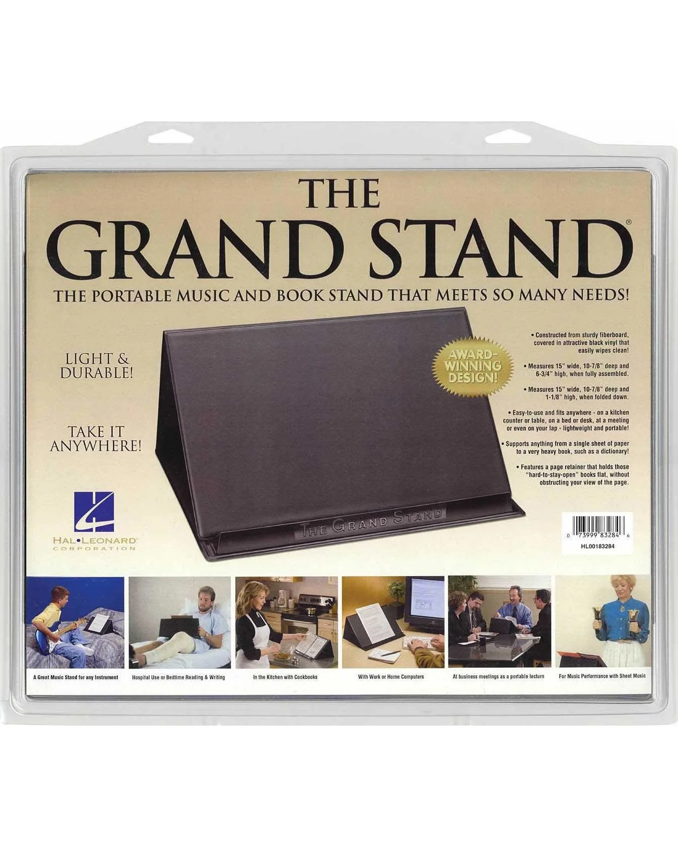 The Grand Stand Portable Music and Bookstand - Image 2