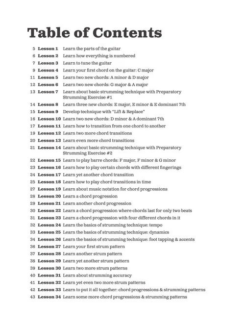 The Guitar Advantage - A Comprehensive Instruction Course with 99 Lessons - Image 2