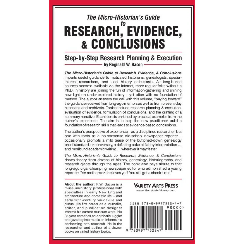 The Micro-Historian's Guide to Research, Evidence, & Conclusions - Image 5