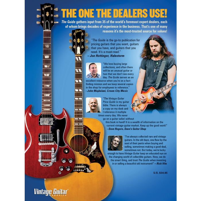 The Official Vintage Guitar Magazine Price Guide 2020 - Image 3