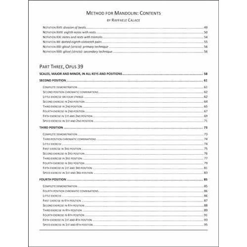 The Raffaele Calace Method for Mandolin - Volume I, English Edition - Image 4