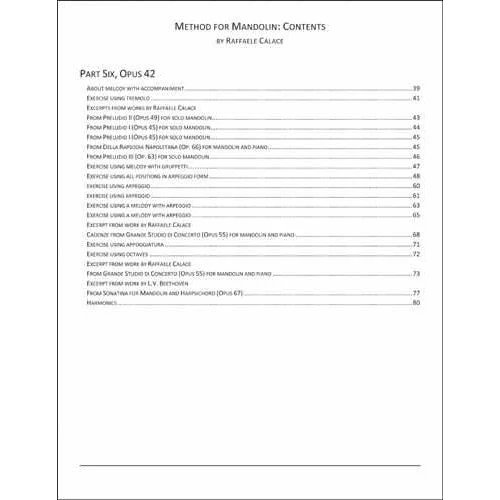 The Raffaele Calace Method for Mandolin - Volume II, English Edition - Image 4