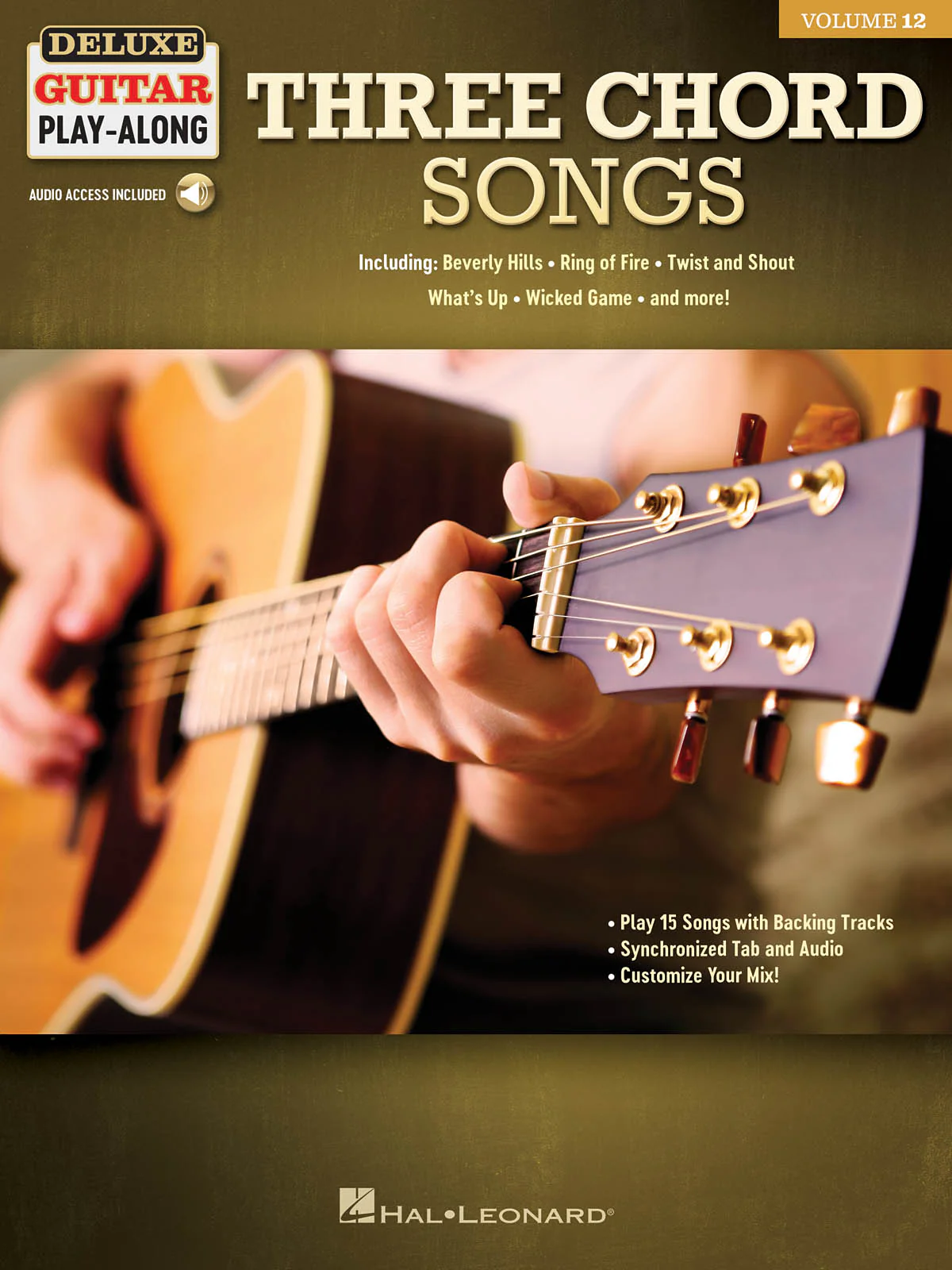 Three Chord Songs - Deluxe Guitar Play-Along Vol. 12 - Image 2