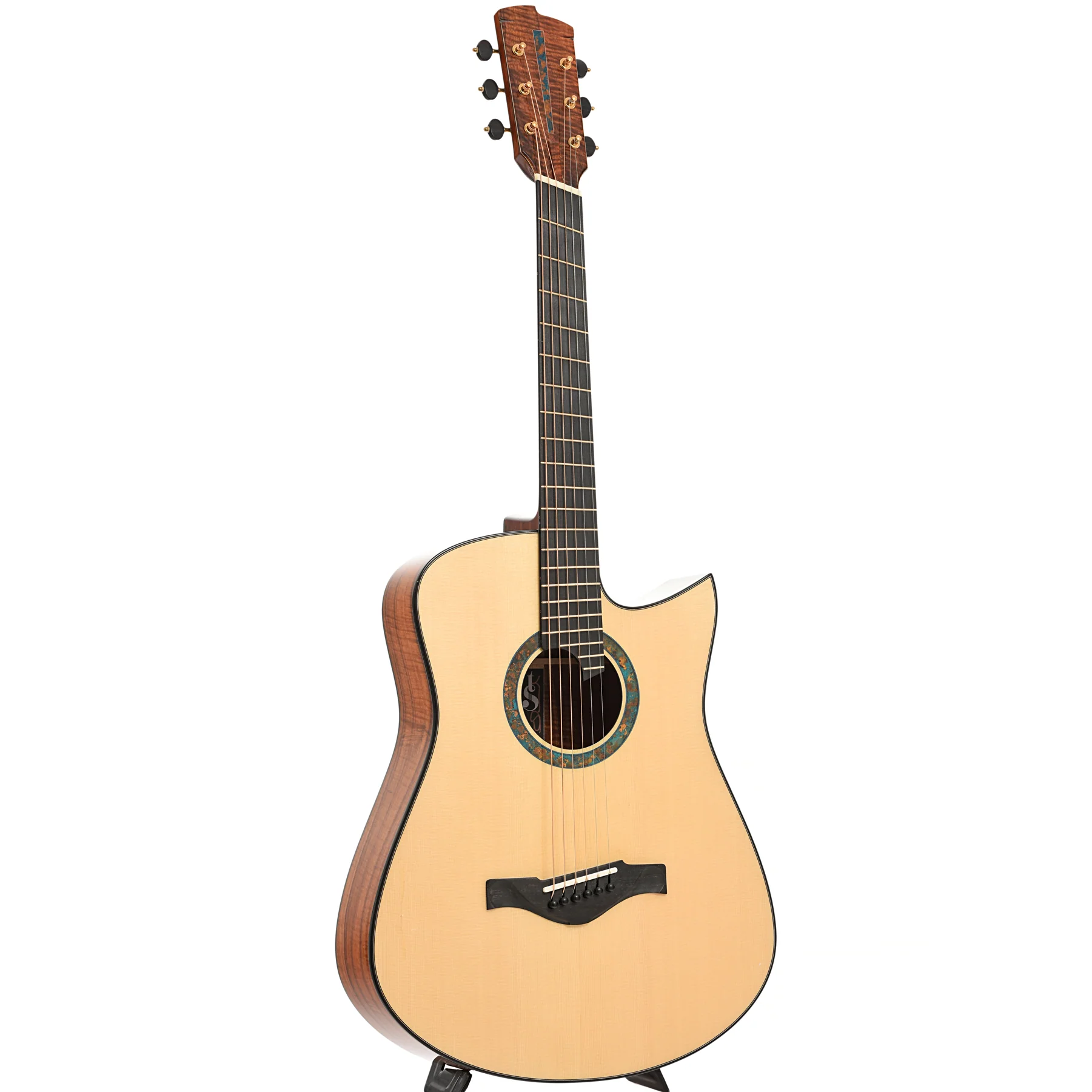 Tom Sands L-12f "Kealia" Model Acoustic Guitar (2019) - Image 3