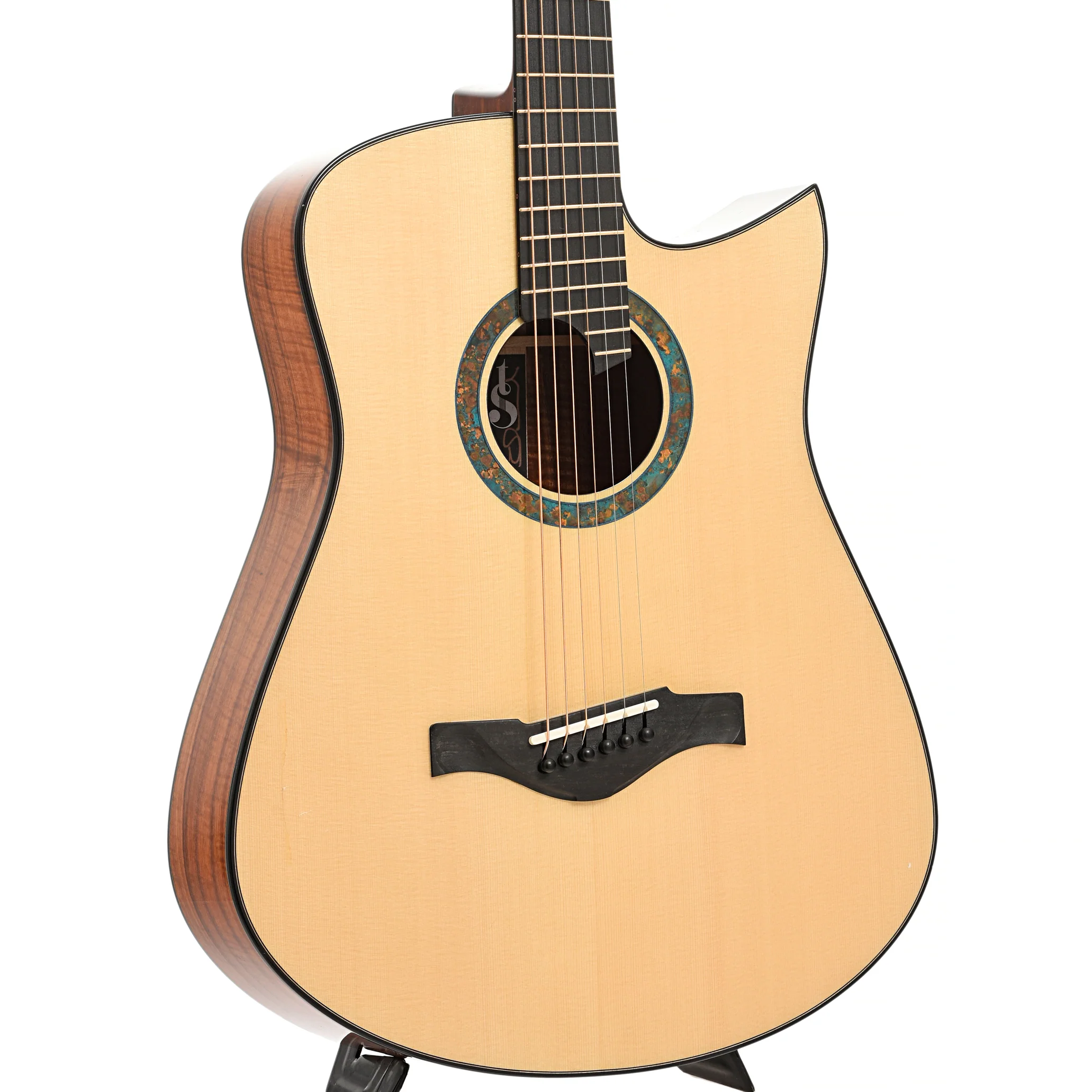 Tom Sands L-12f "Kealia" Model Acoustic Guitar (2019) - Image 4