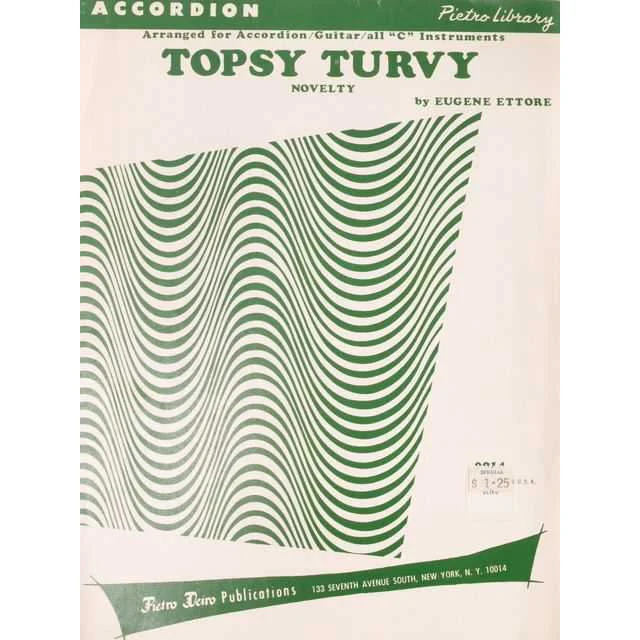 Topsy Turvy by Eugene Ettore, Accordion Arrangement - Image 2