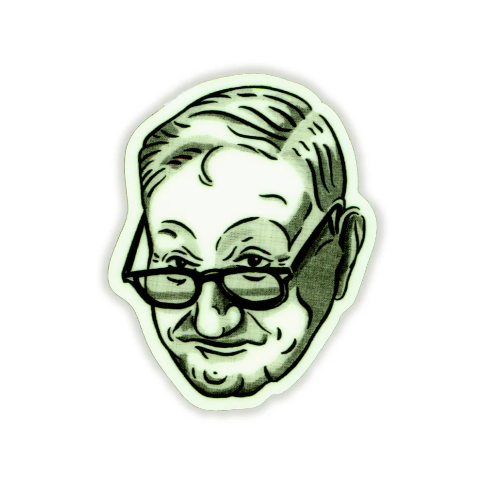 Trad Music Superhero Stickers by Square Dance Agency, Tommy Jarrell - Image 2