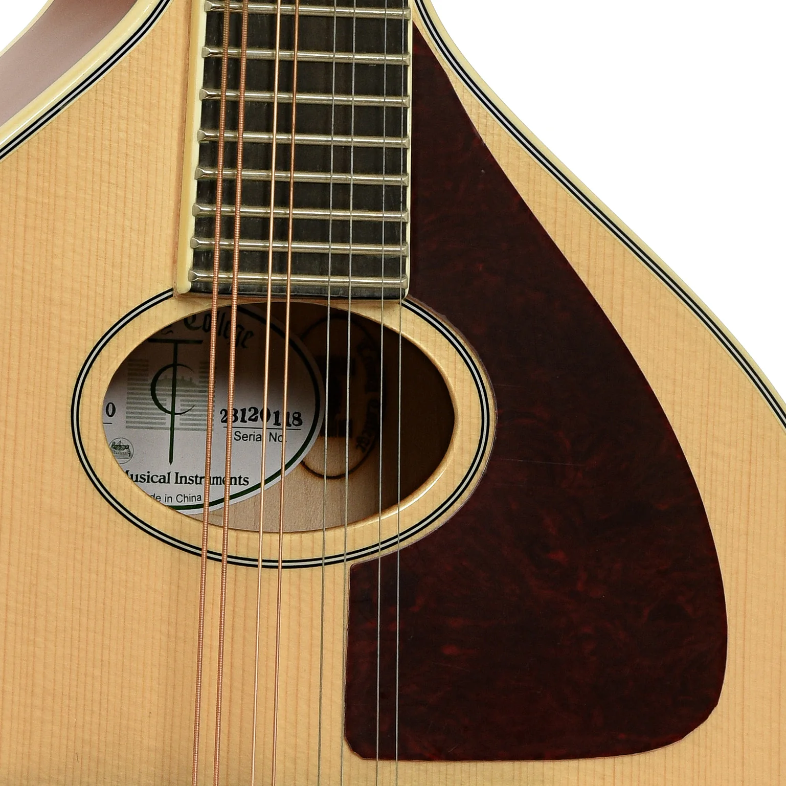 Trinity College TM-250 Celtic Mandolin - Natural Top - Image 6