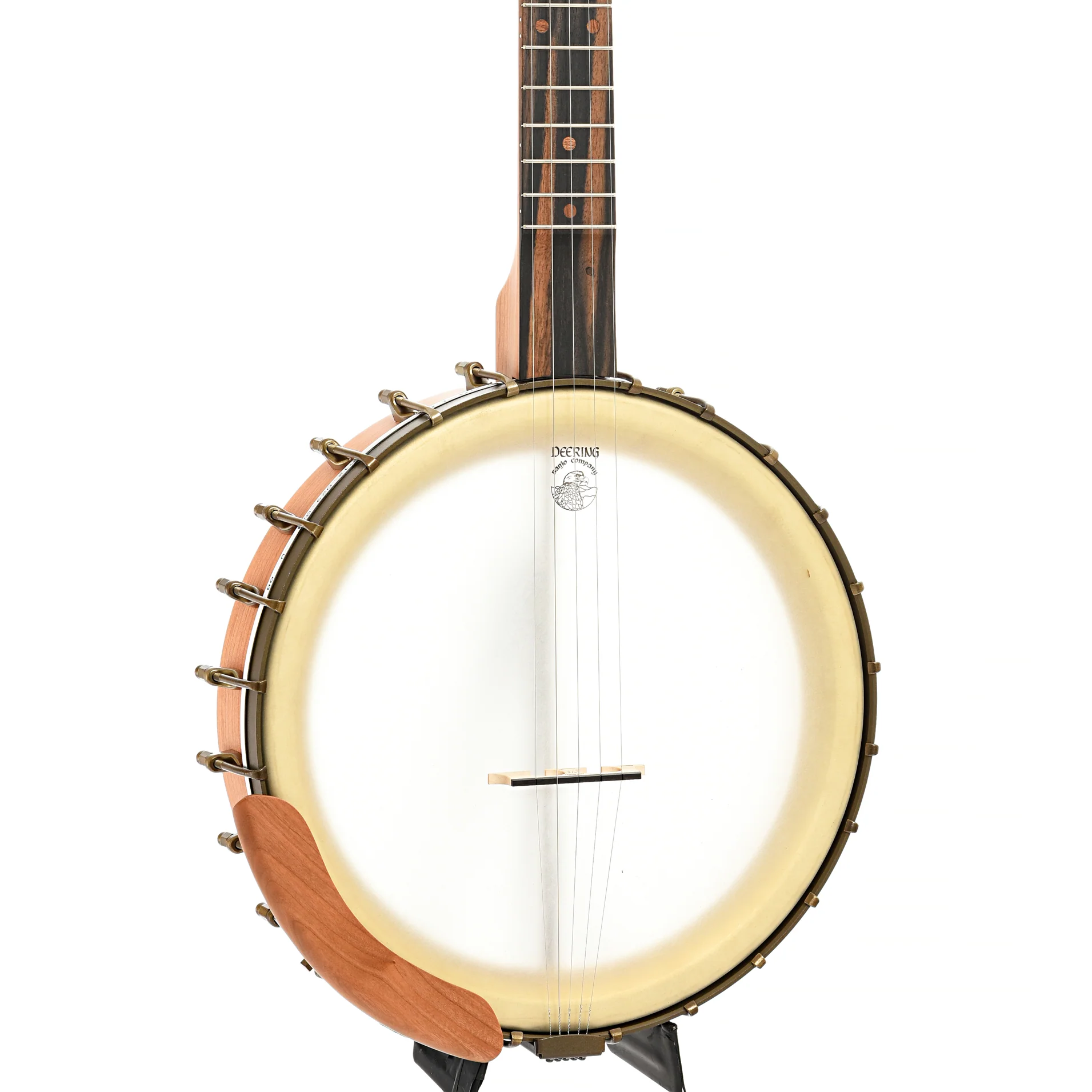 Vega Vintage Star Openback Banjo & Case, Cherry - Image 2