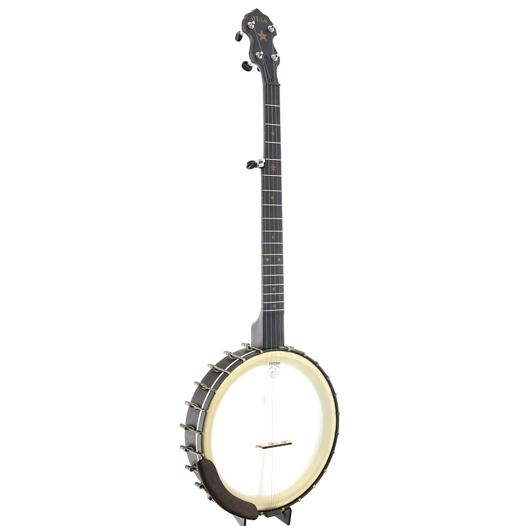 Vega Vintage Star Openback Banjo & Case, Maple - Image 3