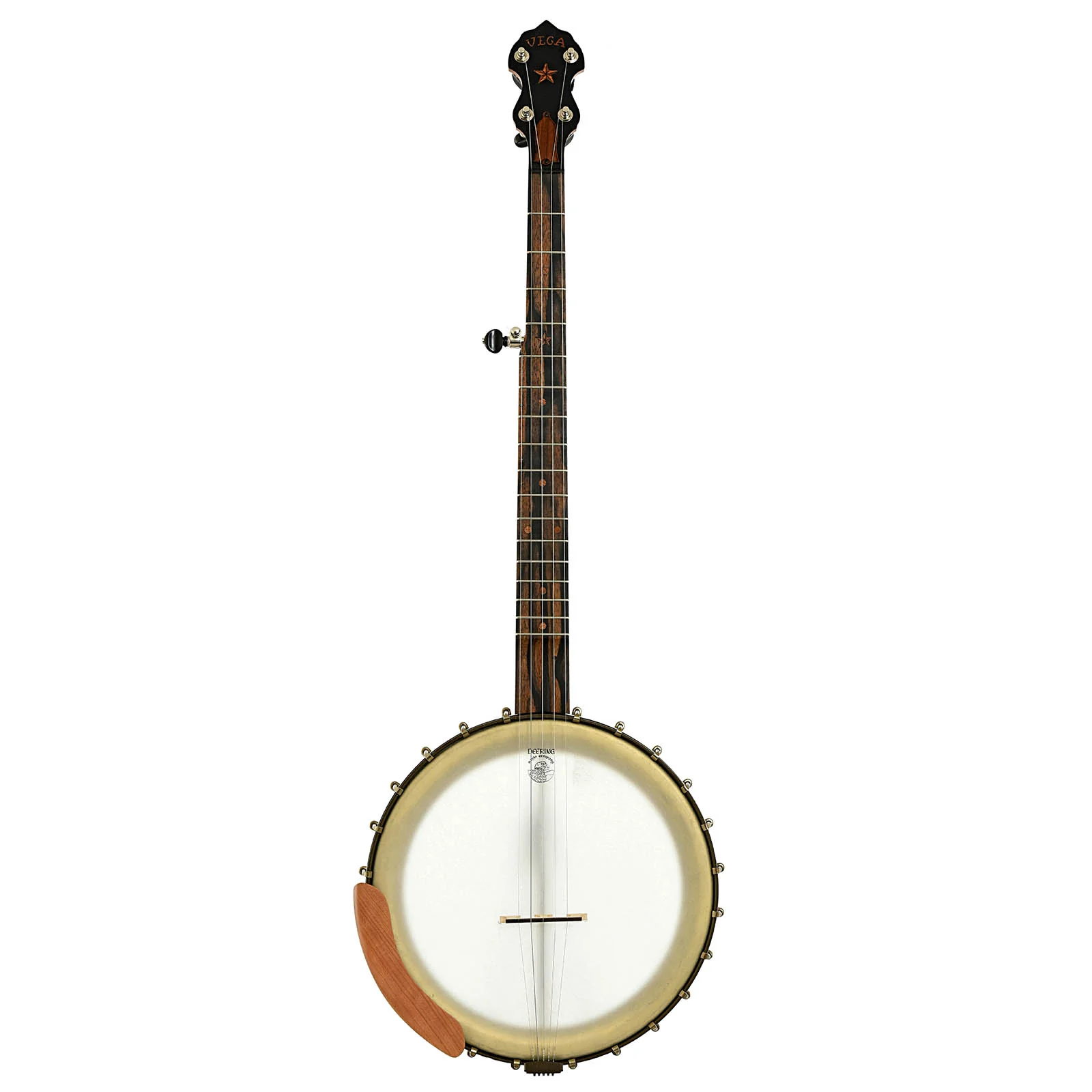 Vega Vintage Star Cherry 12" Open Back Banjo (2024) - Image 16
