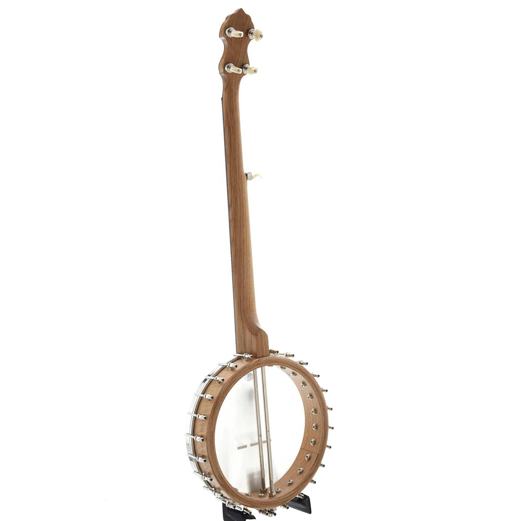 Vega White Oak Openback Banjo & Case, 11in - Image 11