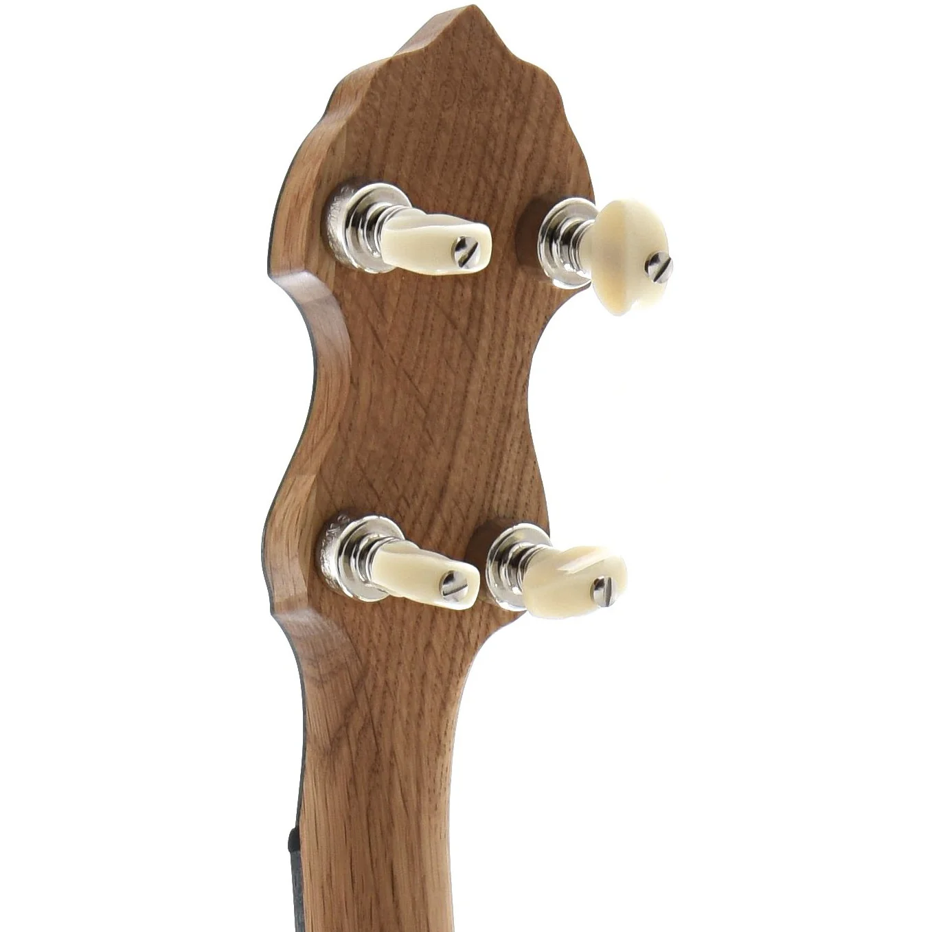 Vega White Oak Openback Banjo & Case, 11in - Image 7
