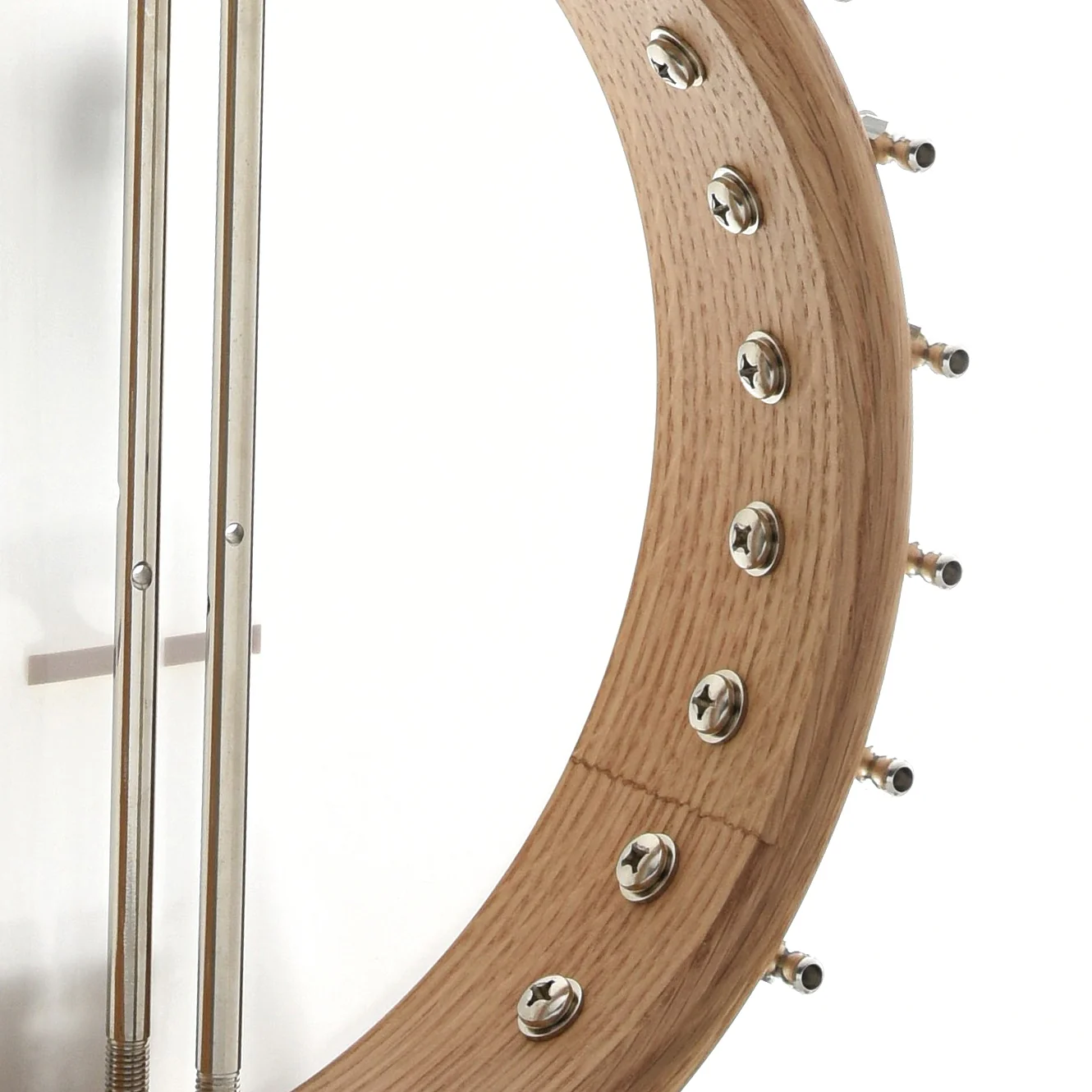 Vega White Oak Openback Banjo & Case, 11in - Image 9