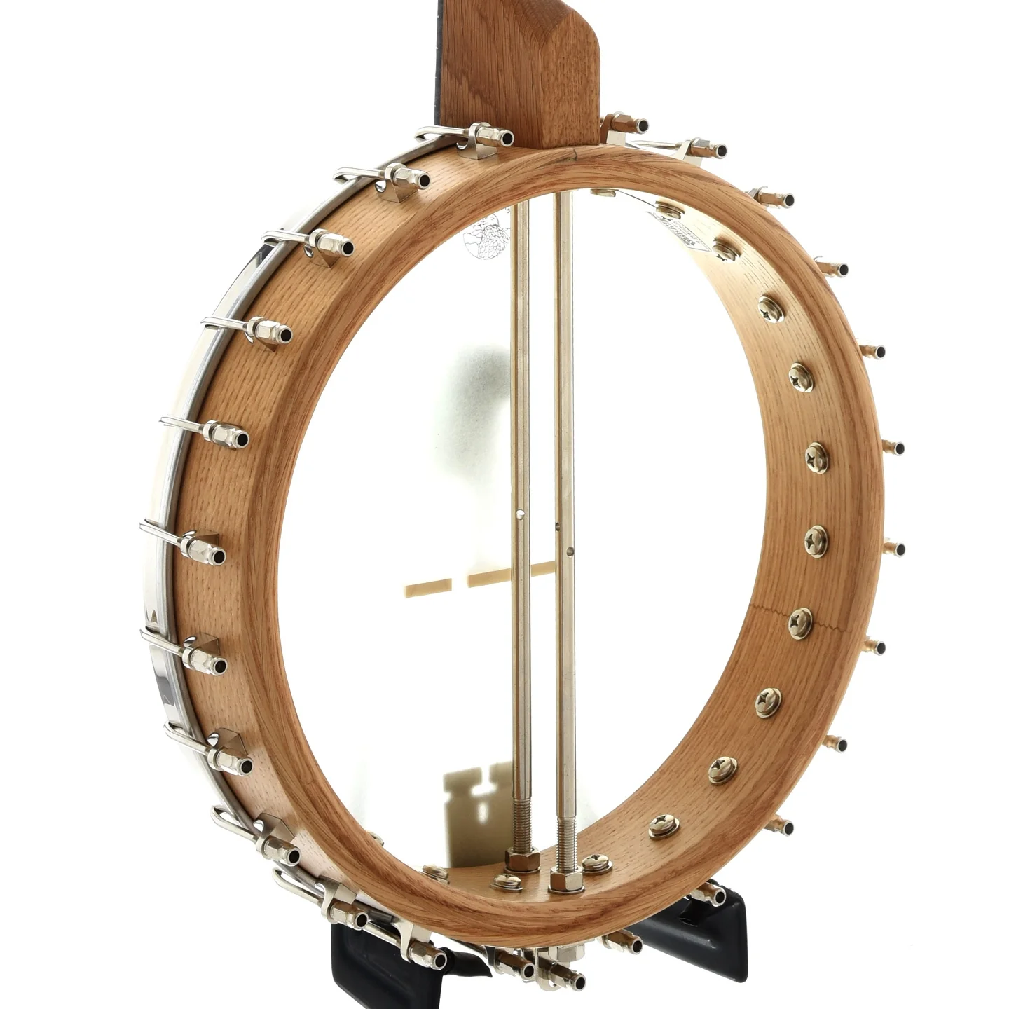 Vega White Oak Openback Banjo & Case, 12in - Image 11
