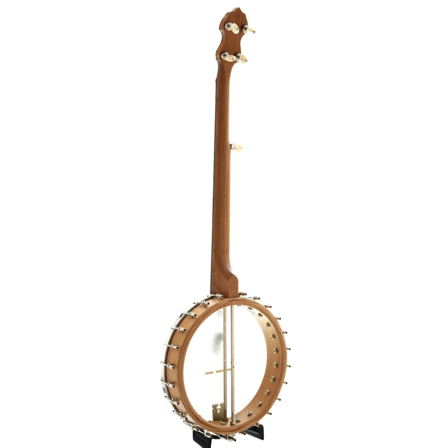 Vega White Oak Openback Banjo & Case, 12in - Image 12