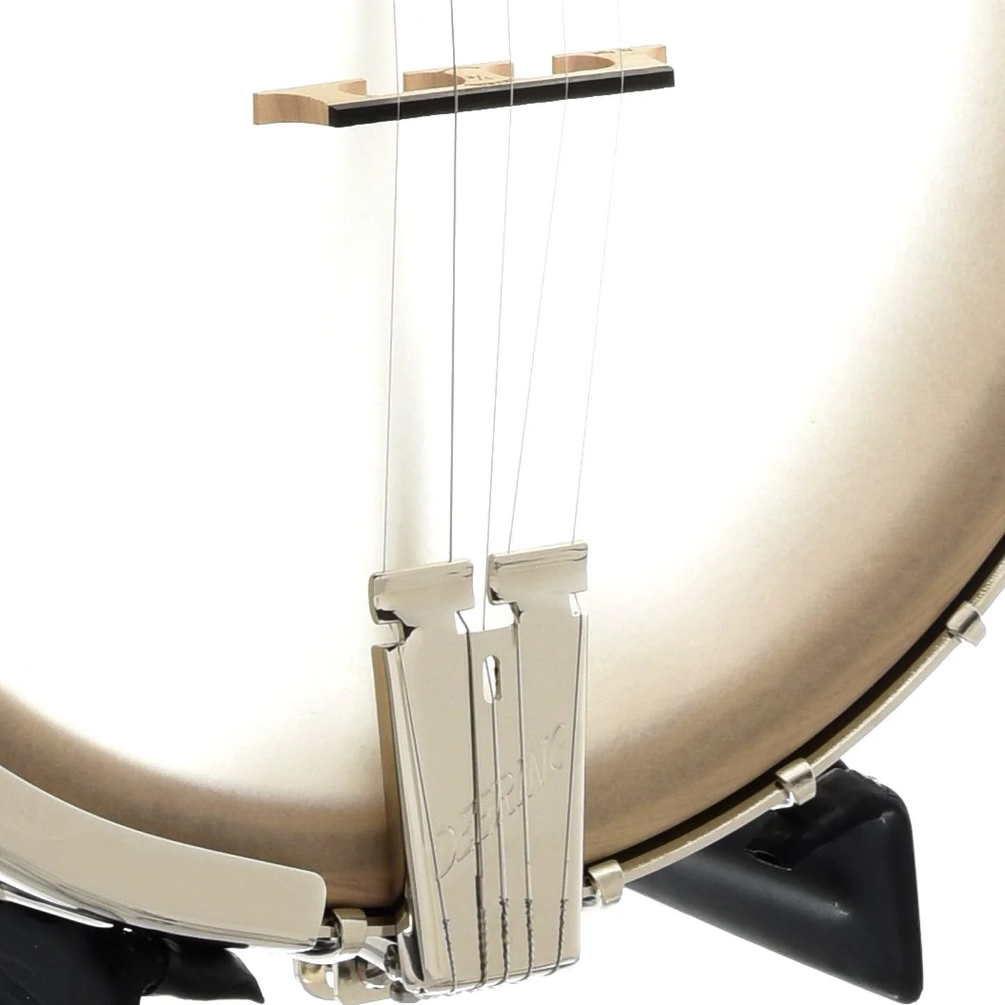Vega White Oak Openback Banjo & Case, 12in - Image 3