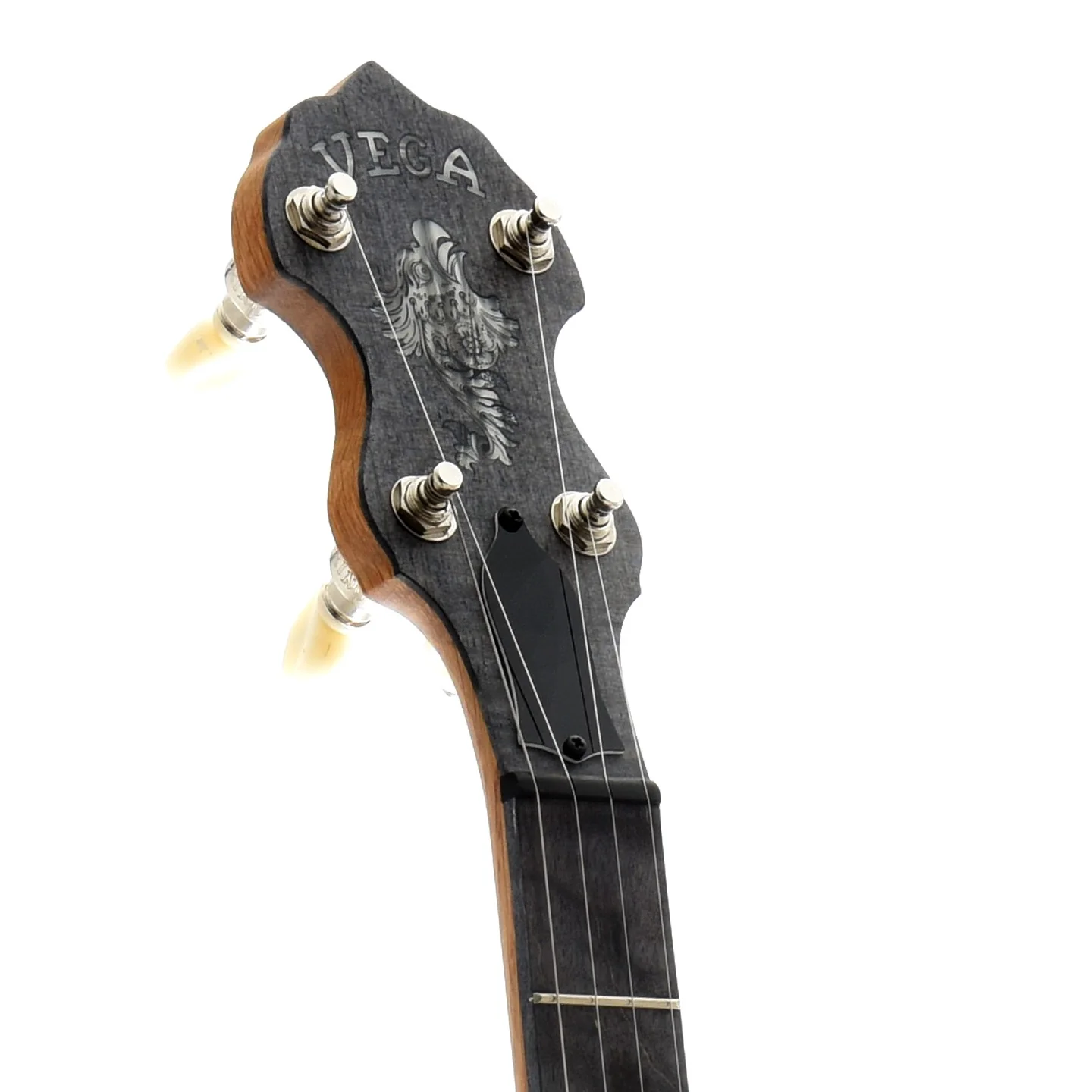 Vega White Oak Openback Banjo & Case, 12in - Image 7