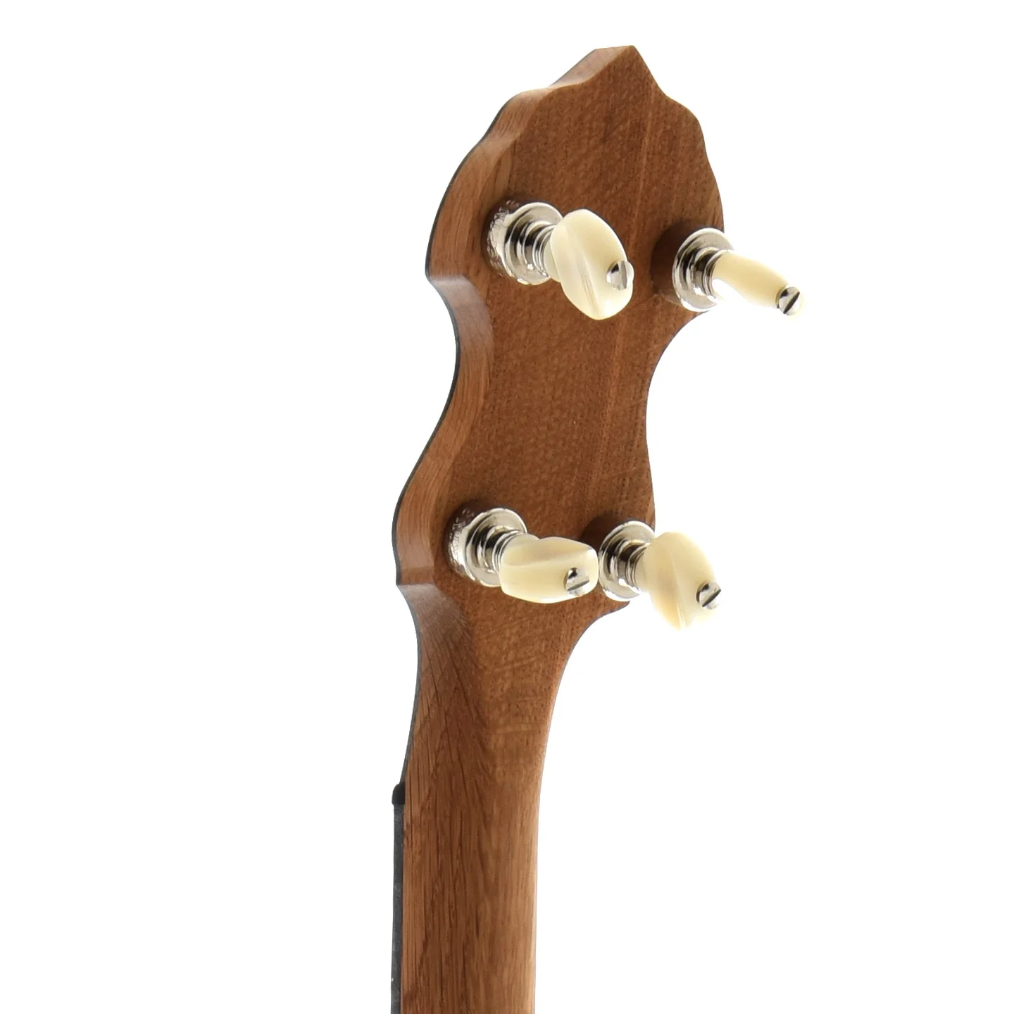 Vega White Oak Openback Banjo & Case, 12in - Image 8