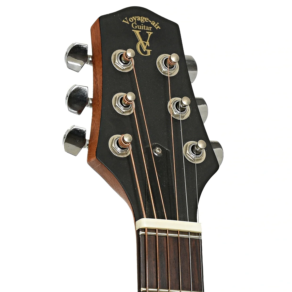 Voyage Air VAOM-04 Travel Acoustic Guitar (2012) - Image 8