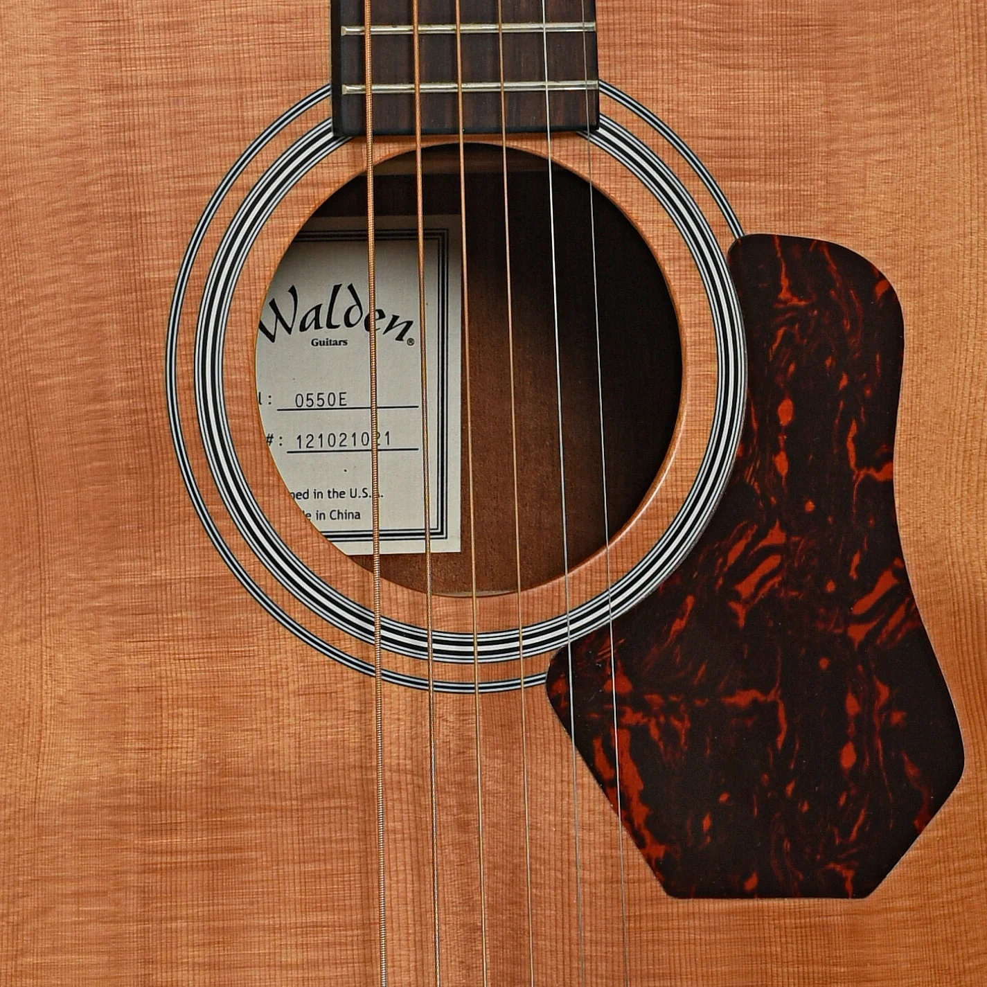 Walden O550E Acoustic-Electric Guitar (c.2012) - Image 6