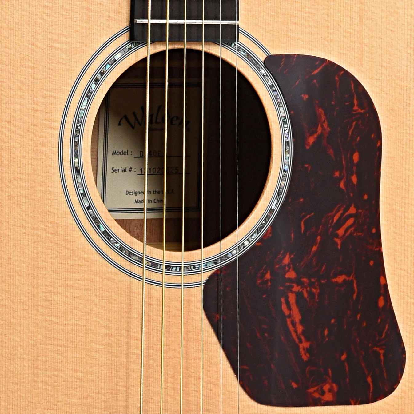 Walden Natura D740E Acoustic-Electric Guitar & Gigbag - Image 7