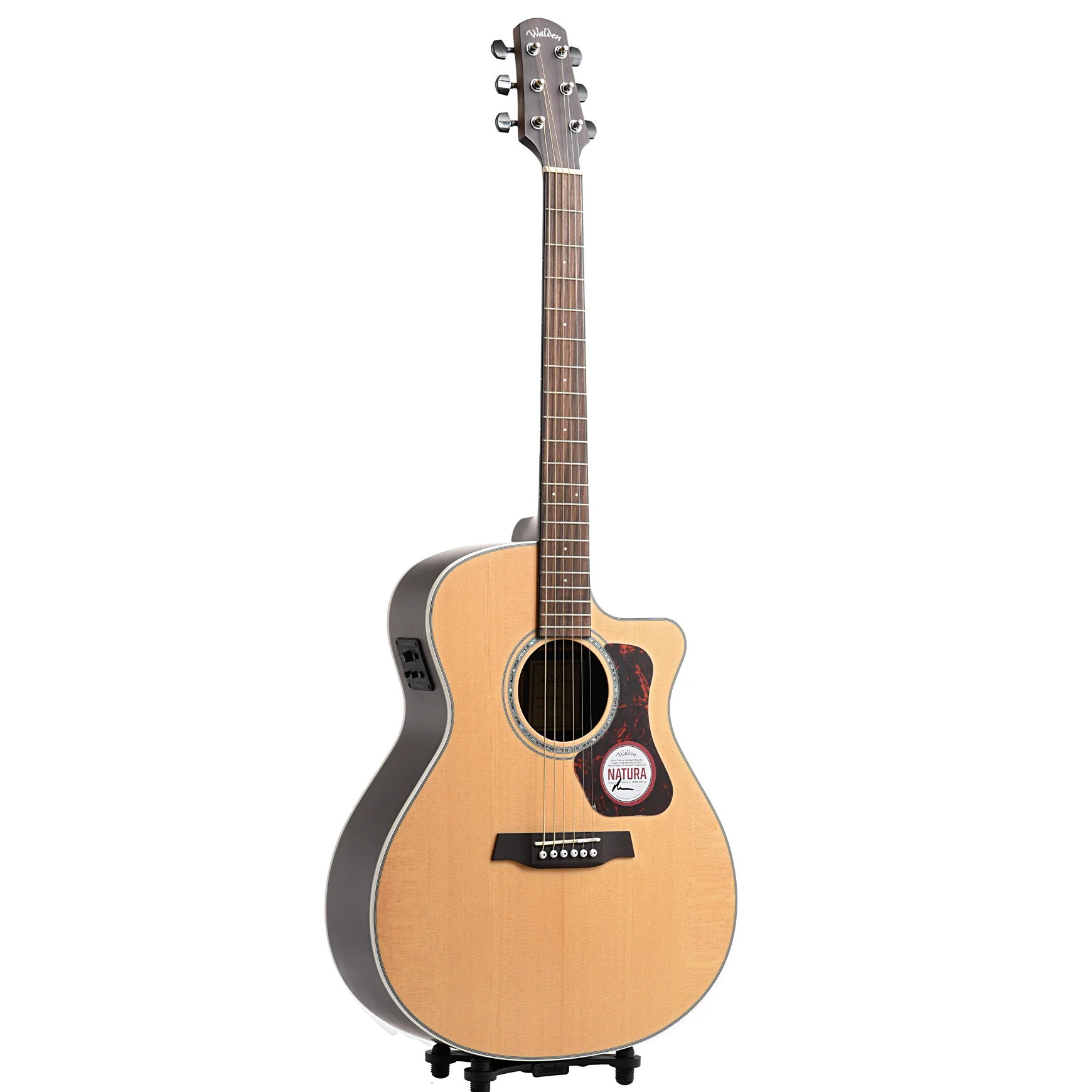 Walden Natura G800CE Acoustic-Electric Guitar & Gigbag - Image 12