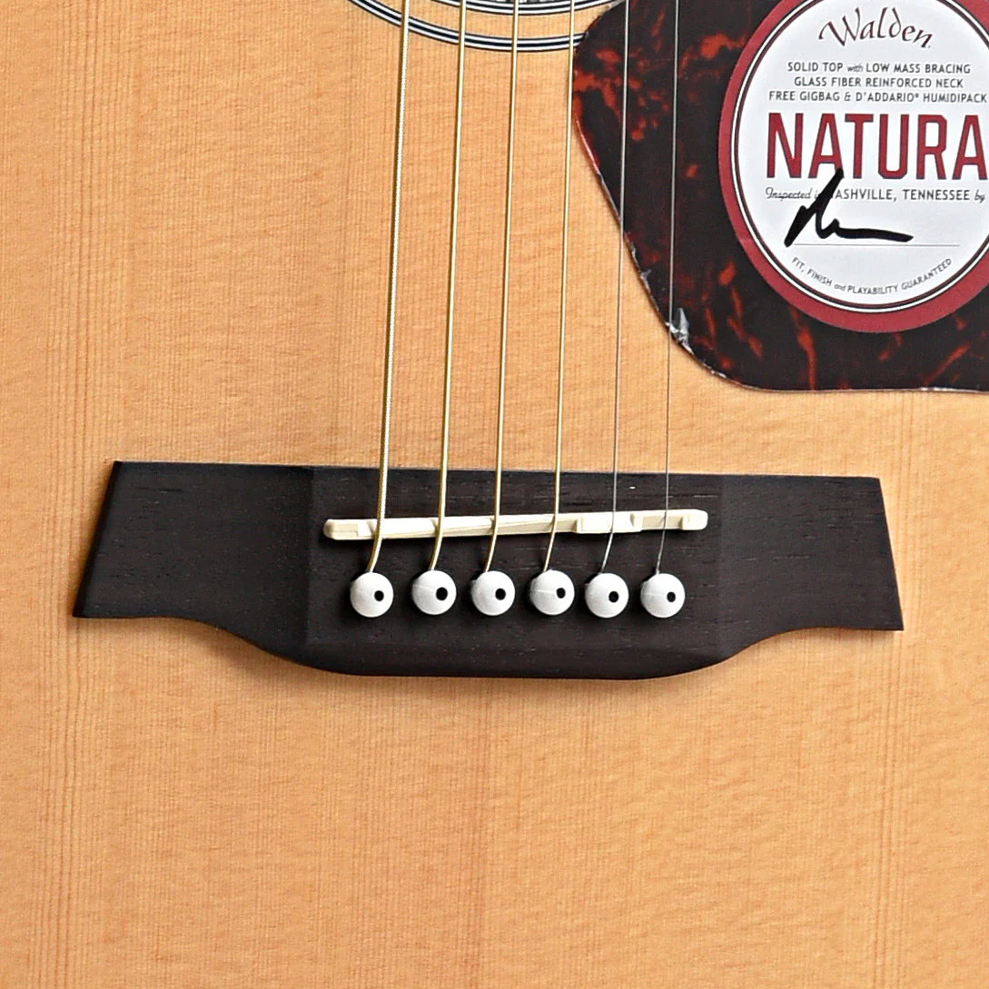 Walden Natura G800CE Acoustic-Electric Guitar & Gigbag - Image 5