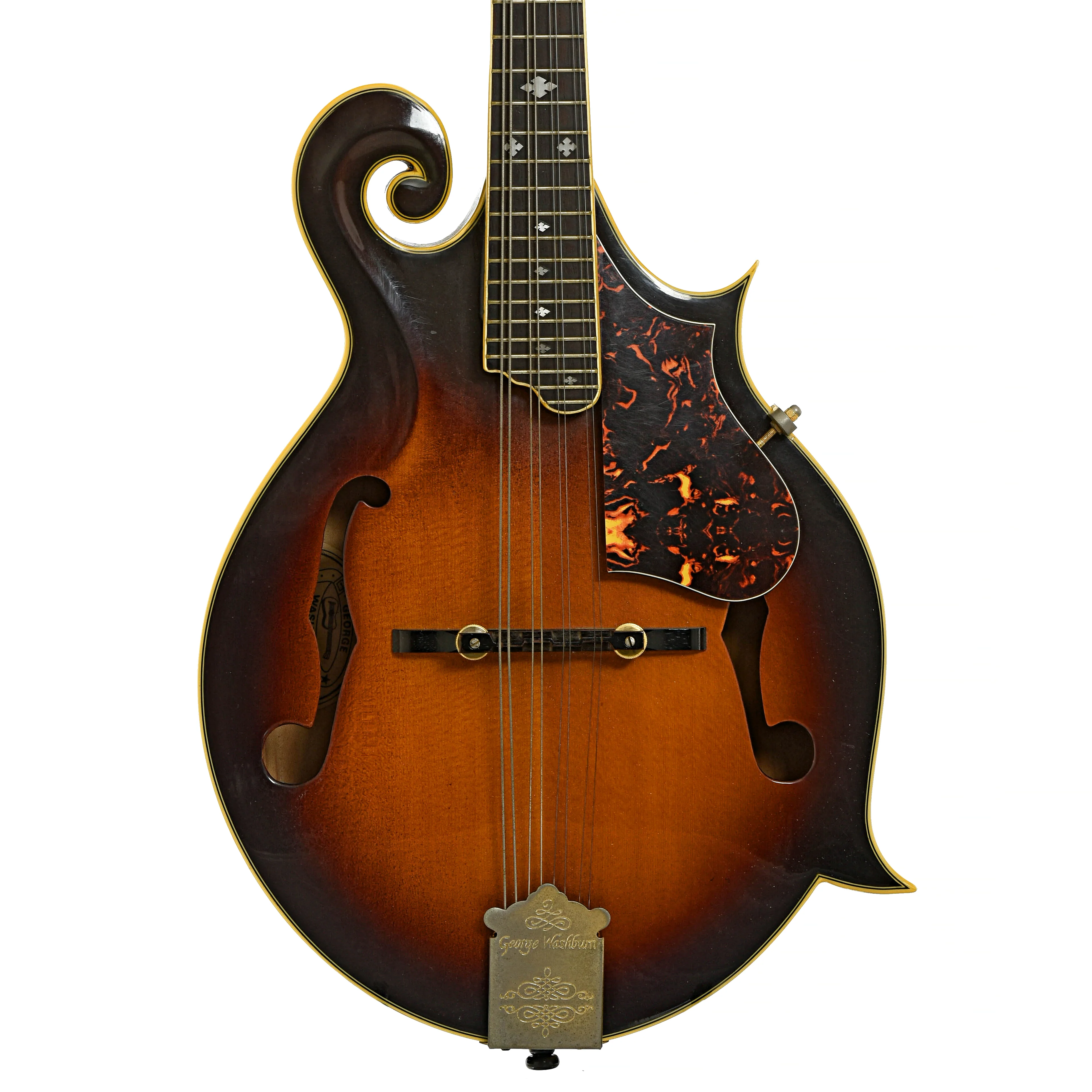 Washburn M-3SW /TS F-Style Mandolin (1992) - Image 2