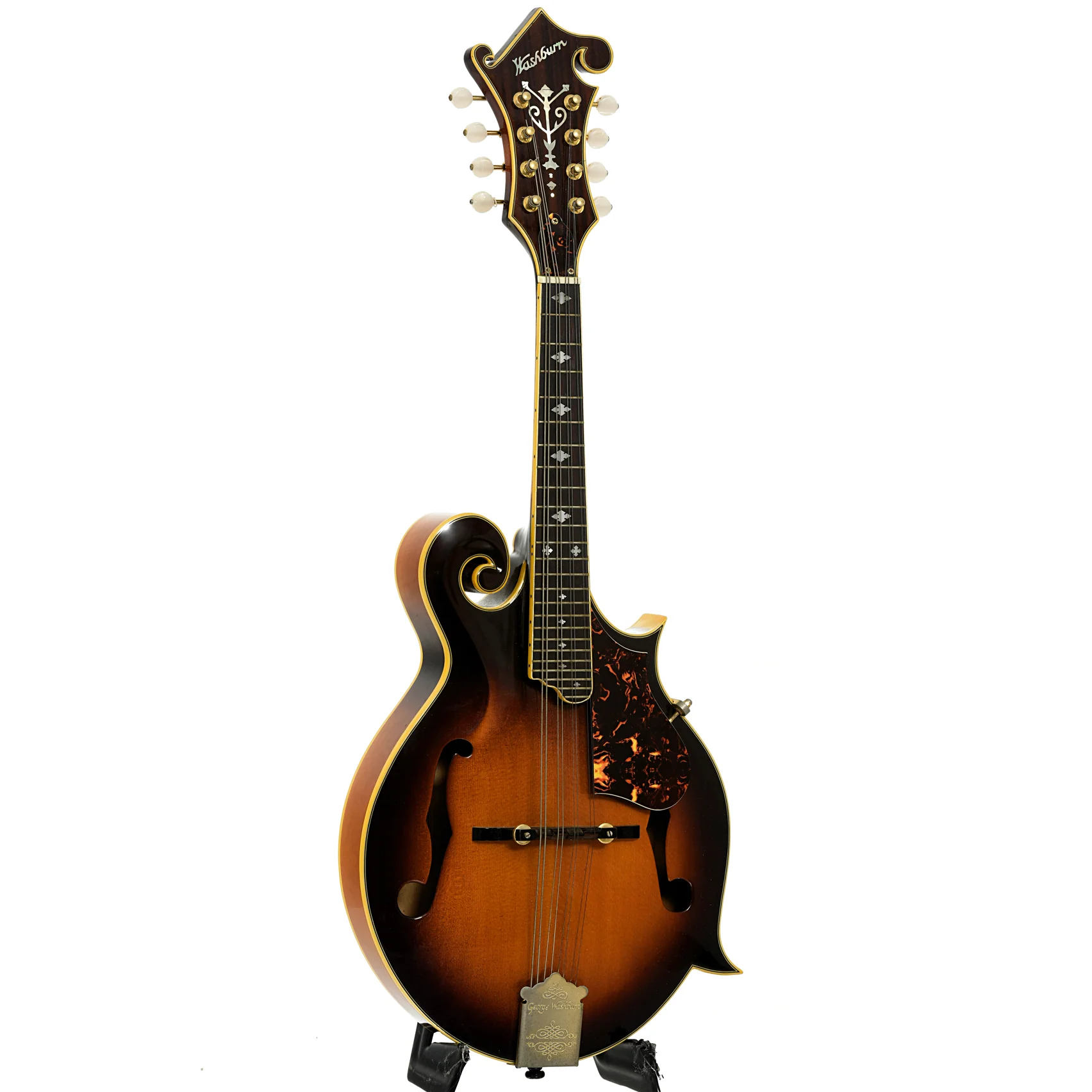 Washburn M-3SW /TS F-Style Mandolin (1992) - Image 3