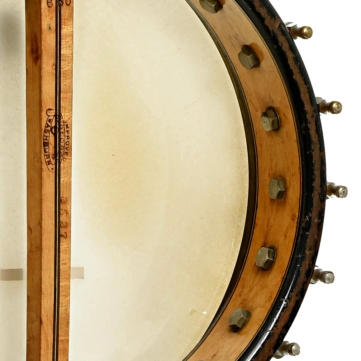 Washburn Style 650 Conversion Extra Longneck Openback Banjo (c.1925) - Image 10