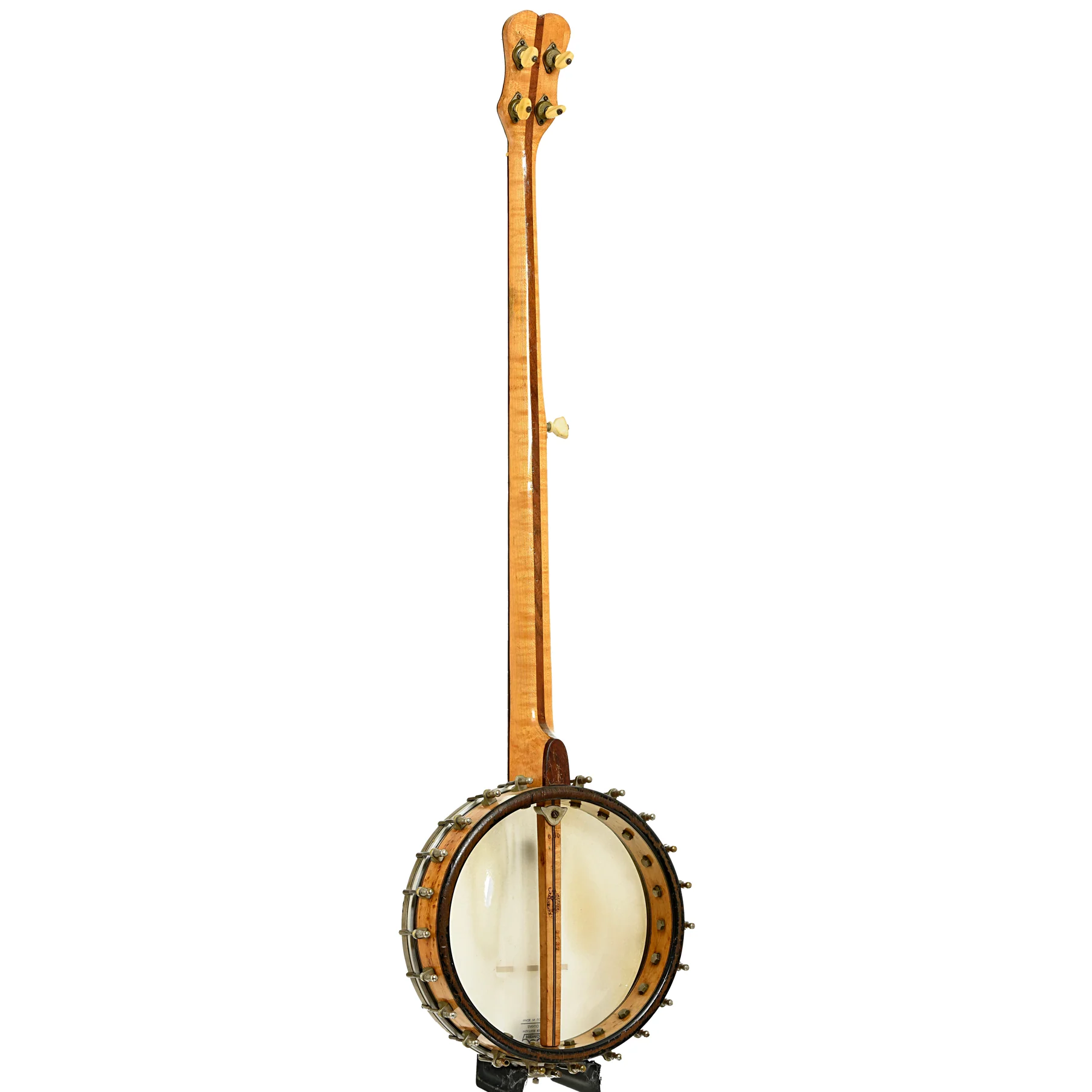 Washburn Style 650 Conversion Extra Longneck Openback Banjo (c.1925) - Image 13