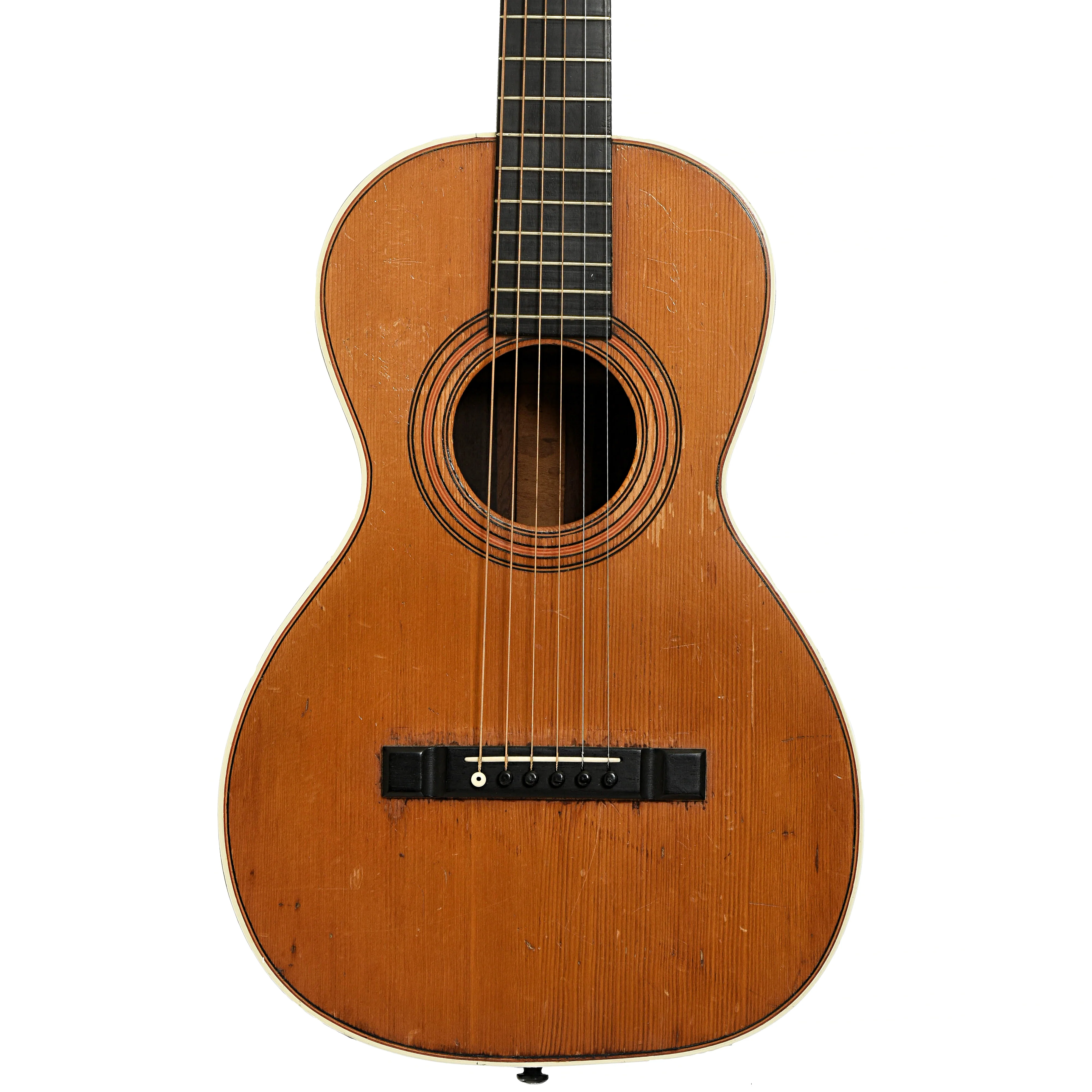 Washburn (UNMARKED) Style 102 Acoustic Guitar (1890s) - Image 2